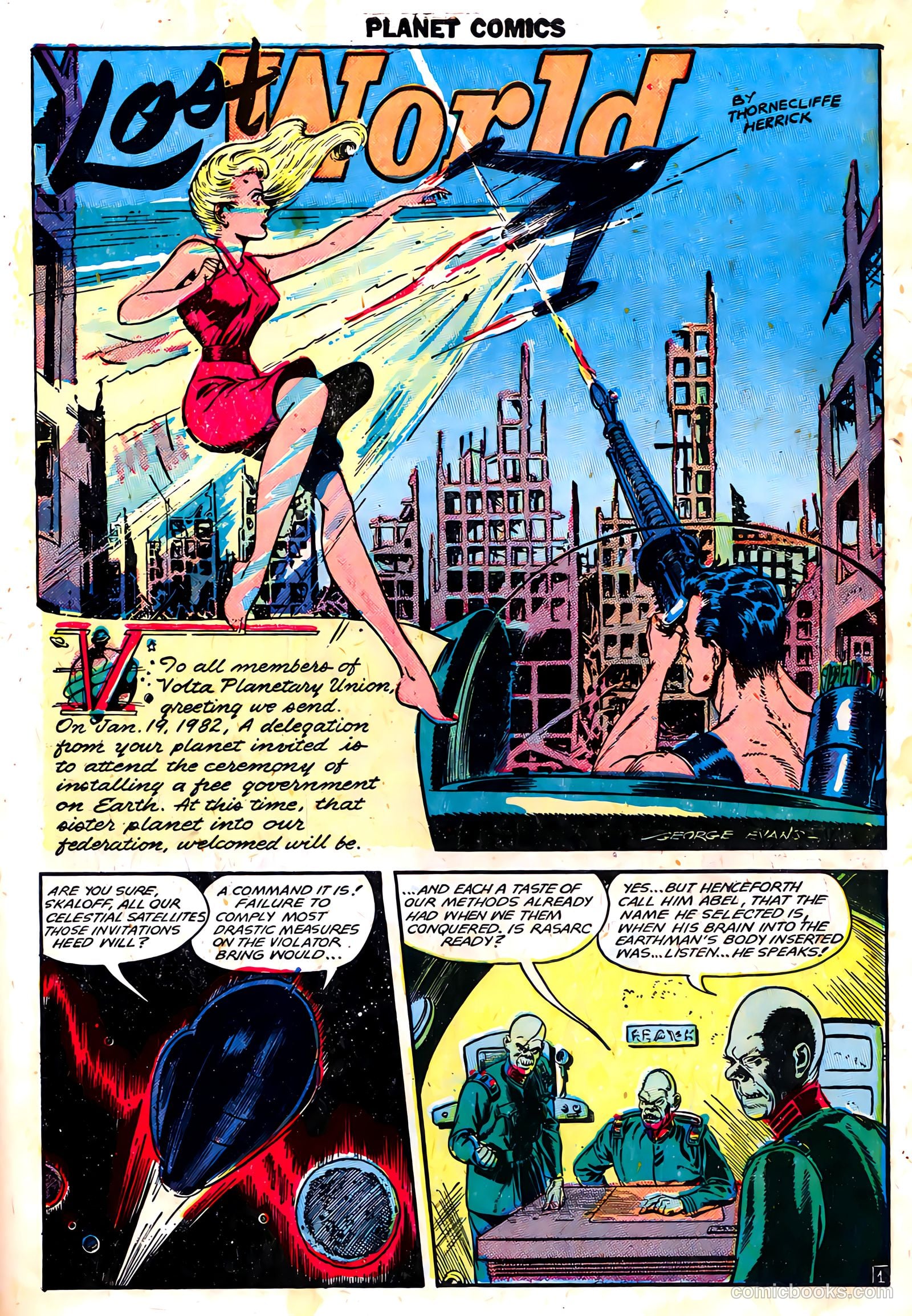 Planet Comics #59 (1949) — page 3 of 52