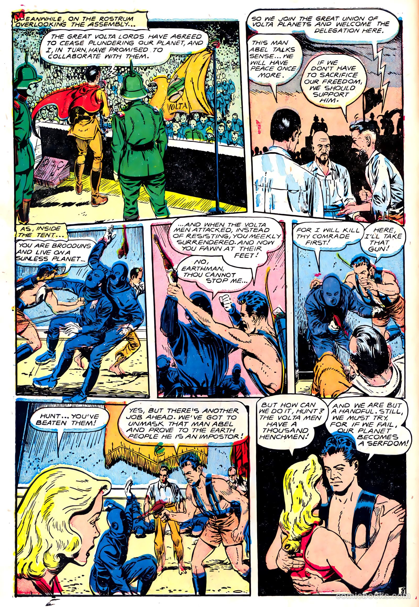 Planet Comics #59 (1949) — page 10 of 52