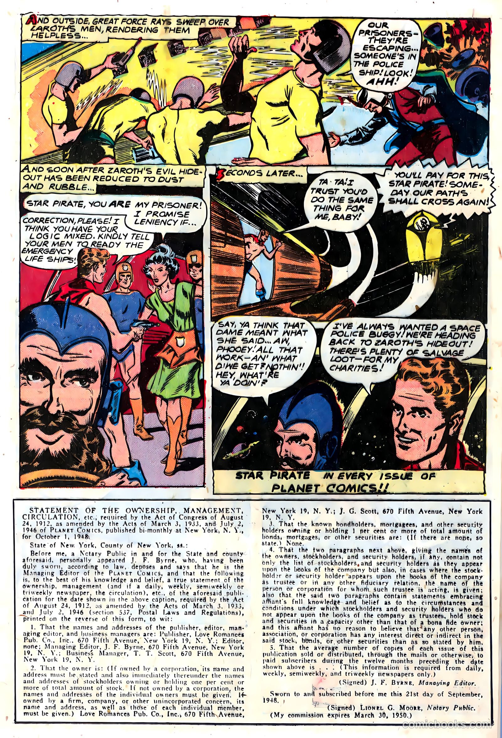 Planet Comics #59 (1949) — page 25 of 52