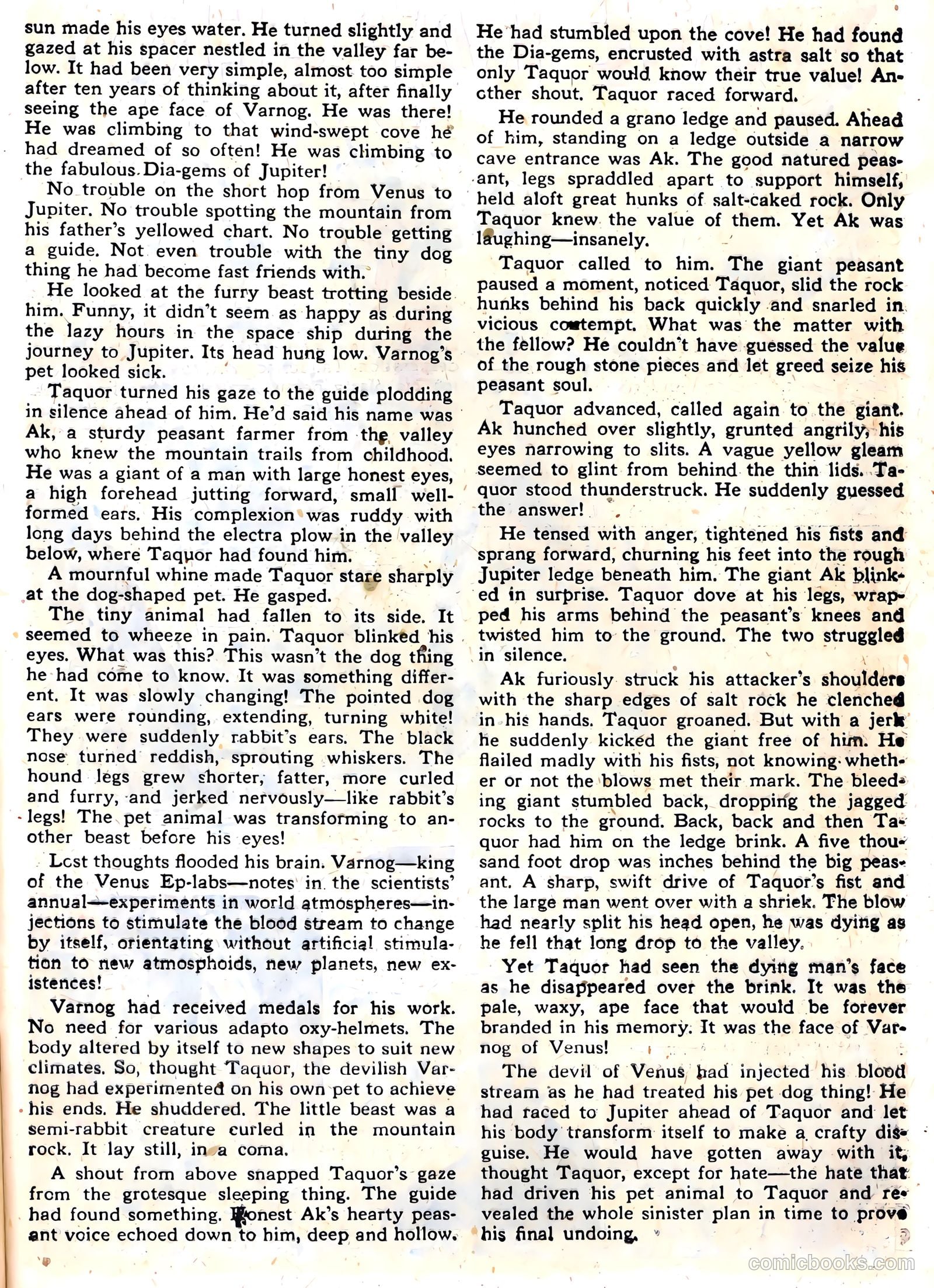 Planet Comics #59 (1949) — page 35 of 52