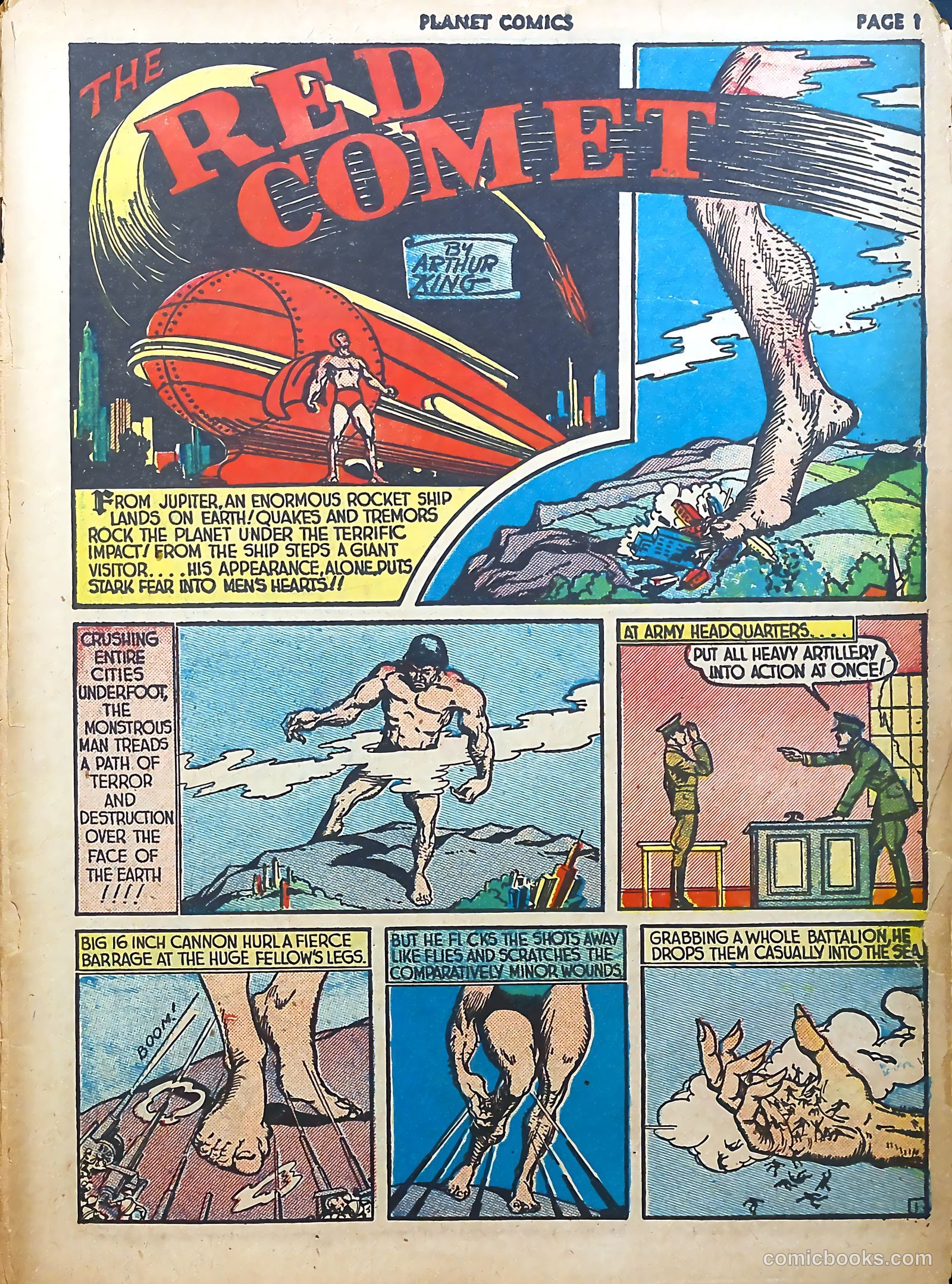 Planet Comics #6 (1940) — page 3 of 68
