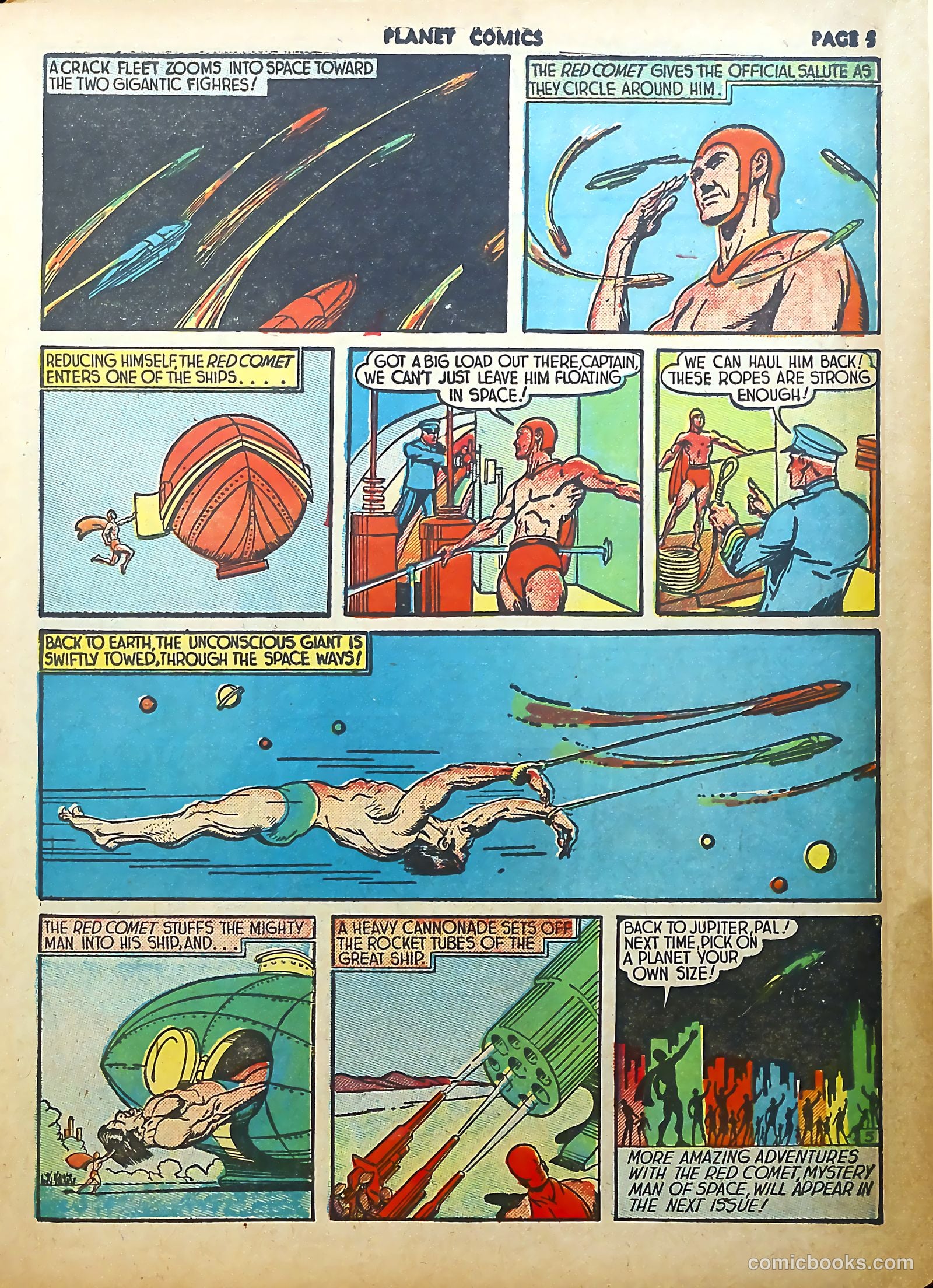 Planet Comics #6 (1940) — page 7 of 68