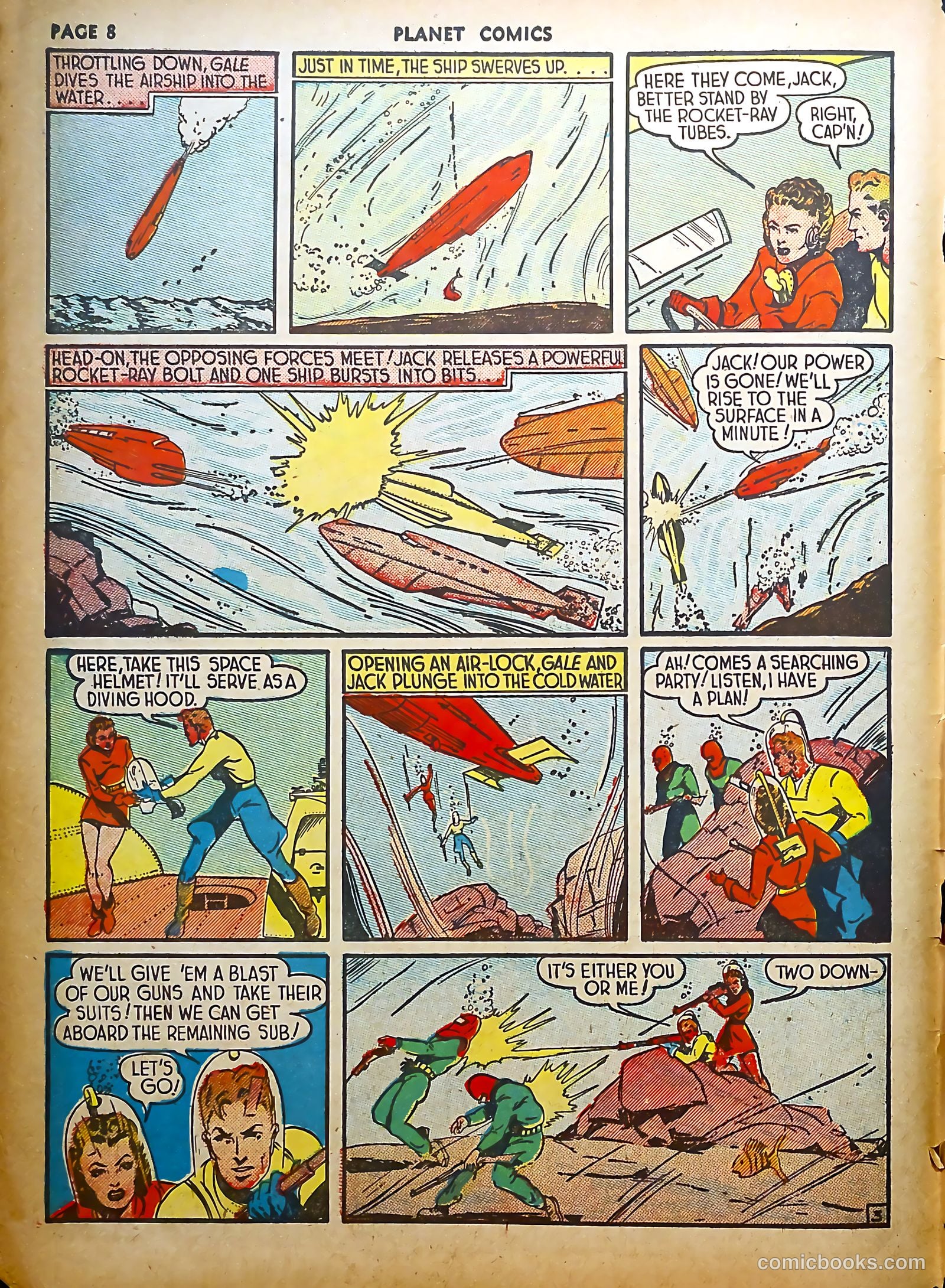 Planet Comics #6 (1940) — page 10 of 68