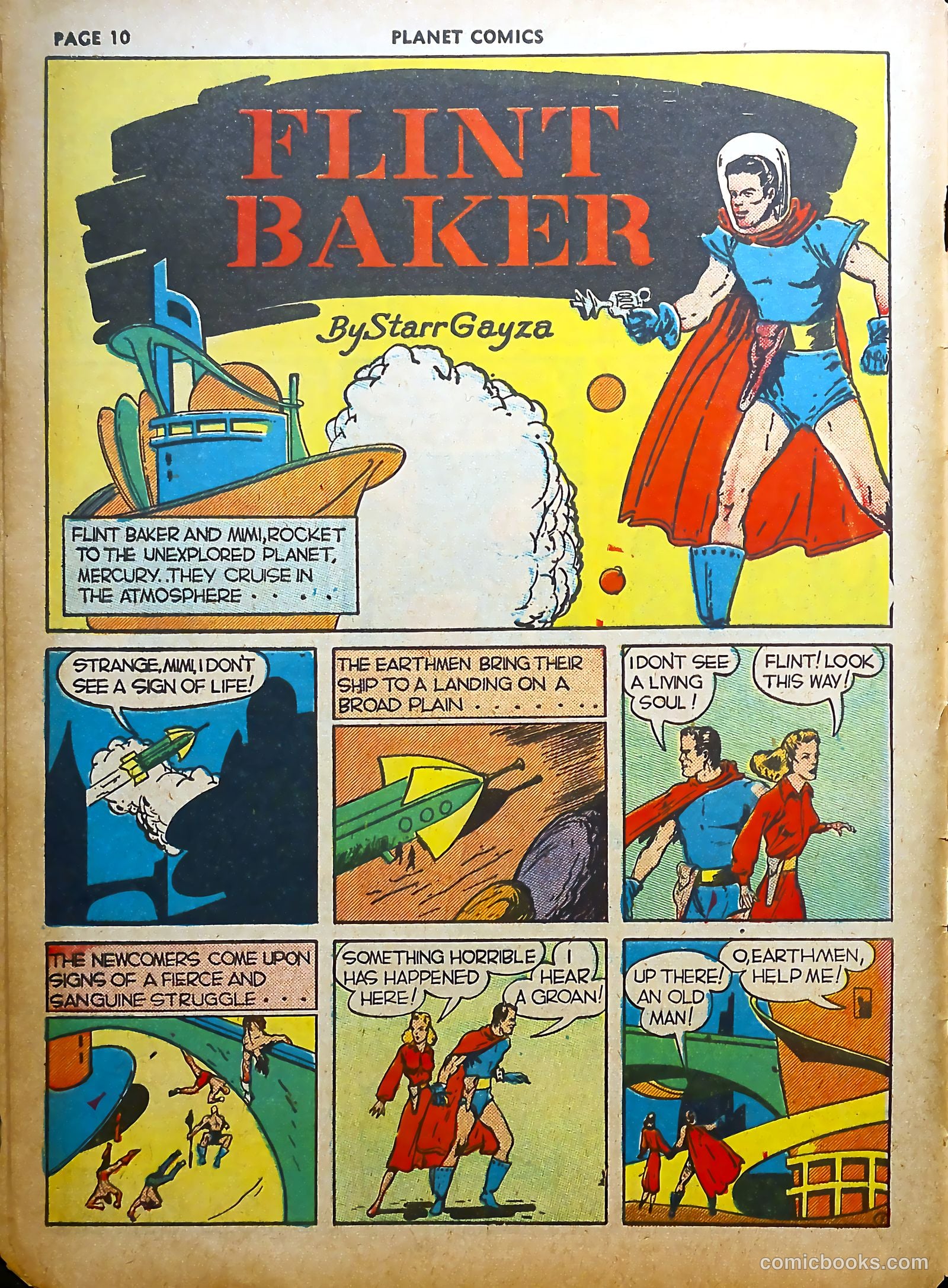 Planet Comics #6 (1940) — page 12 of 68