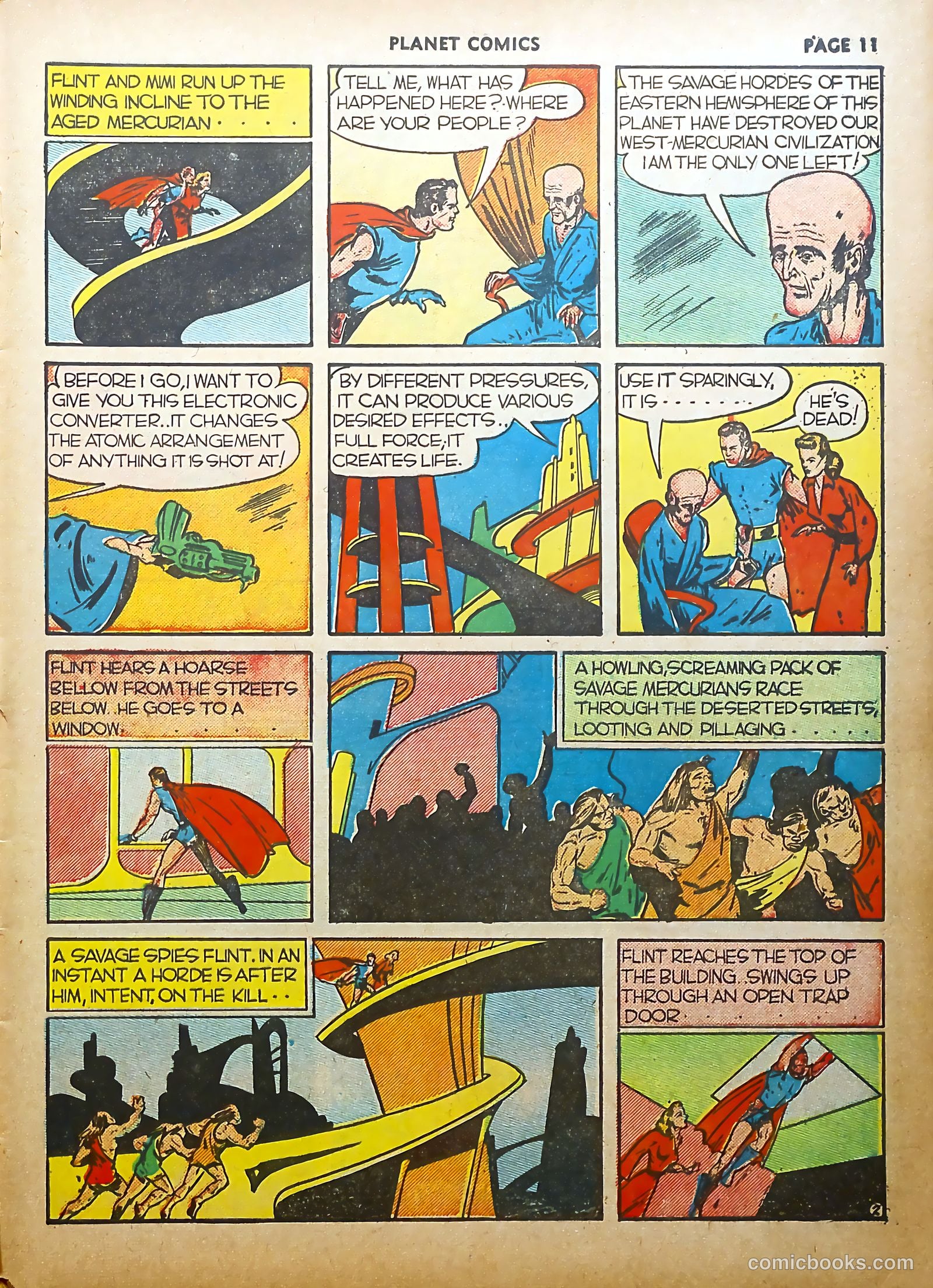 Planet Comics #6 (1940) — page 13 of 68