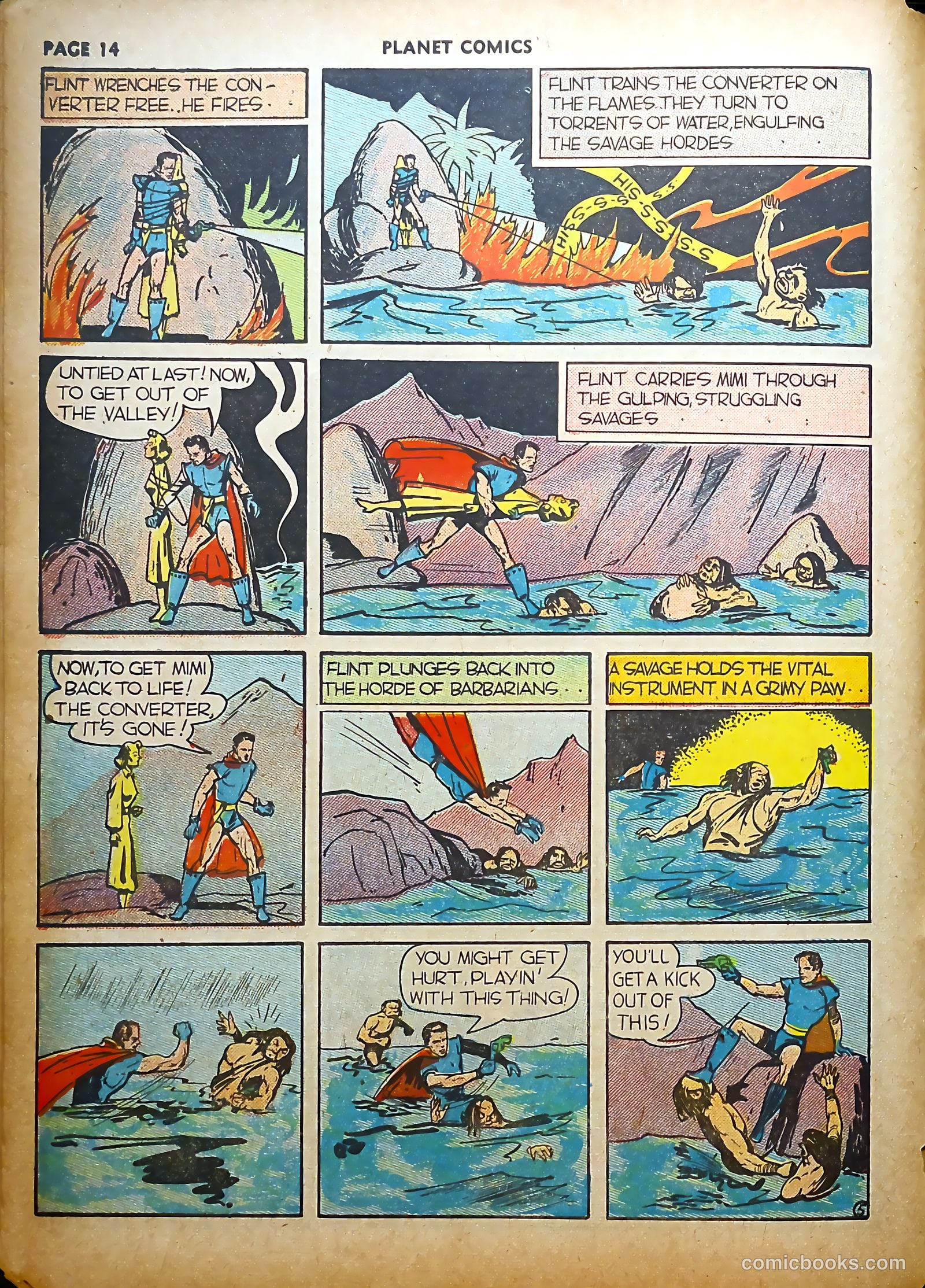 Planet Comics #6 (1940) — page 16 of 68
