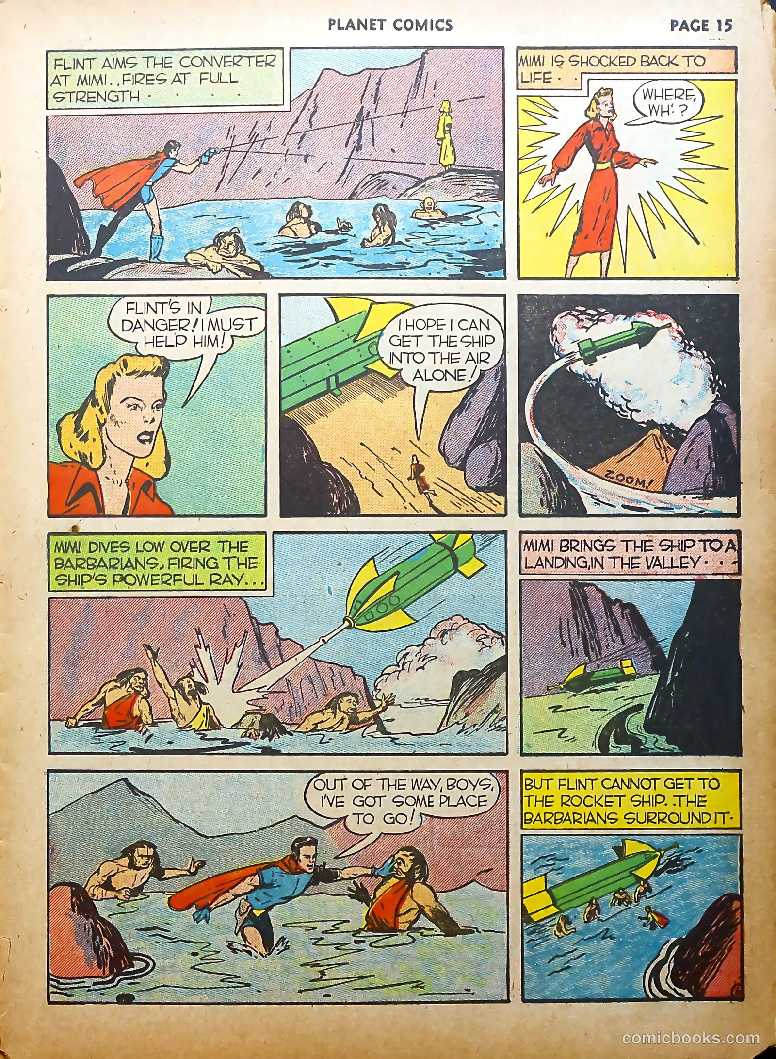 Planet Comics #6 (1940) — page 17 of 68