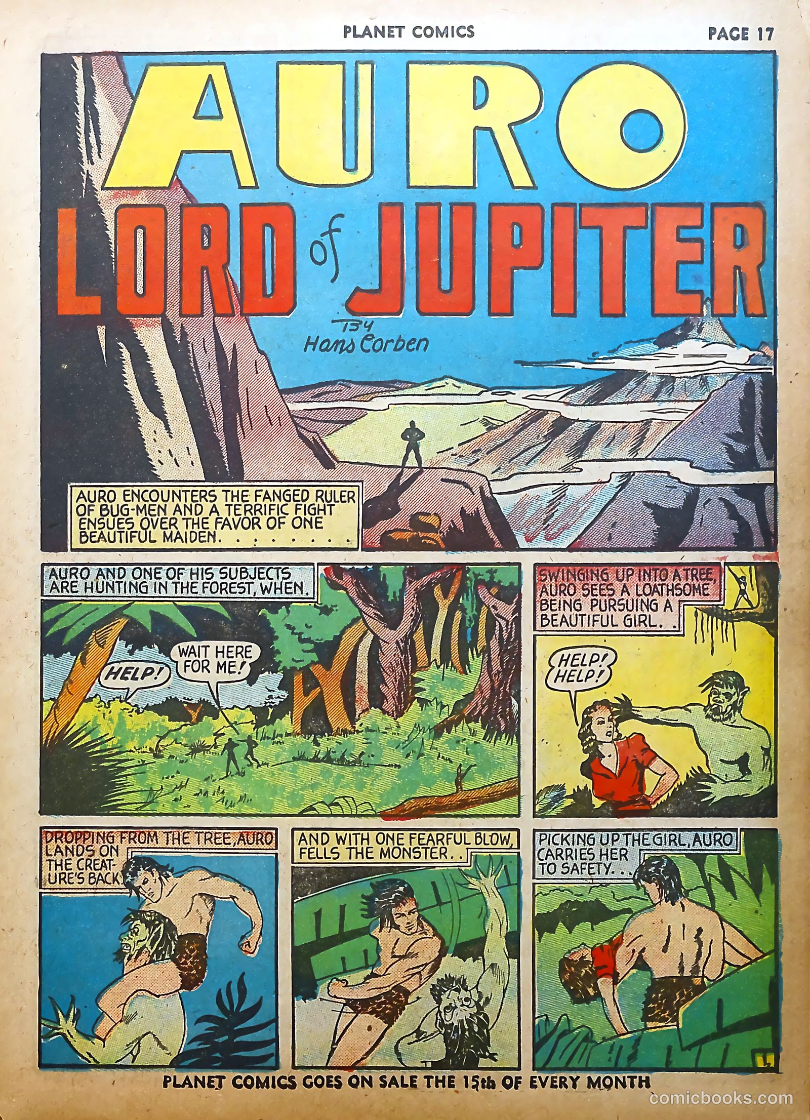 Planet Comics #6 (1940) — page 19 of 68