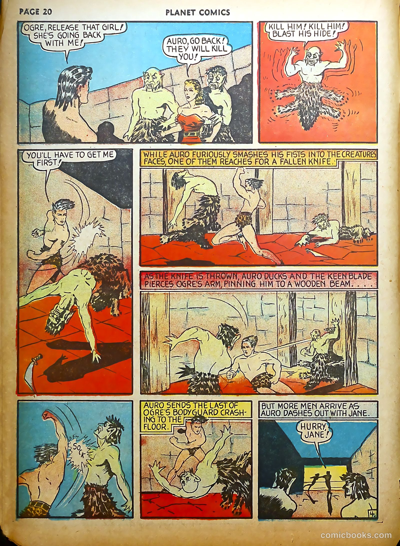 Planet Comics #6 (1940) — page 22 of 68