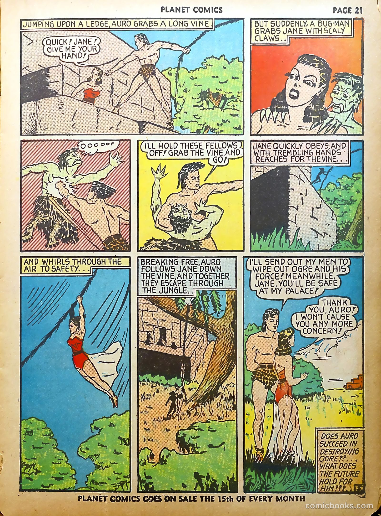 Planet Comics #6 (1940) — page 23 of 68