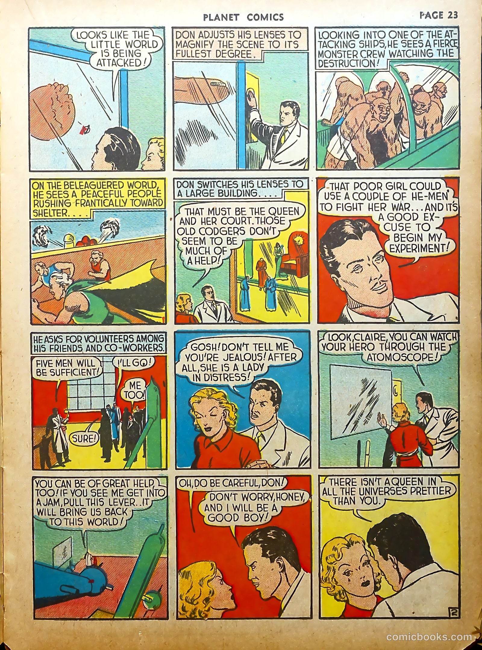 Planet Comics #6 (1940) — page 25 of 68