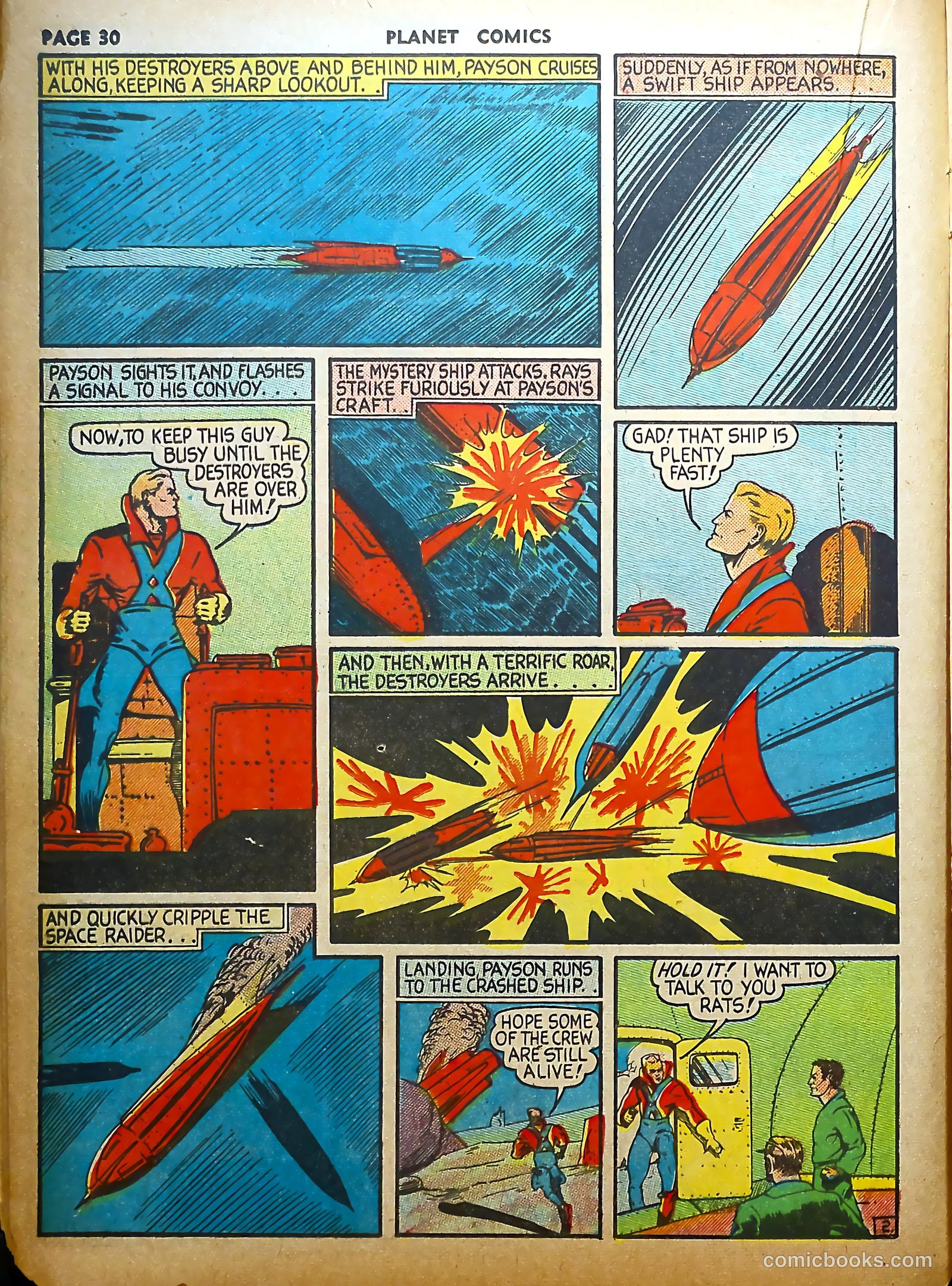 Planet Comics #6 (1940) — page 32 of 68