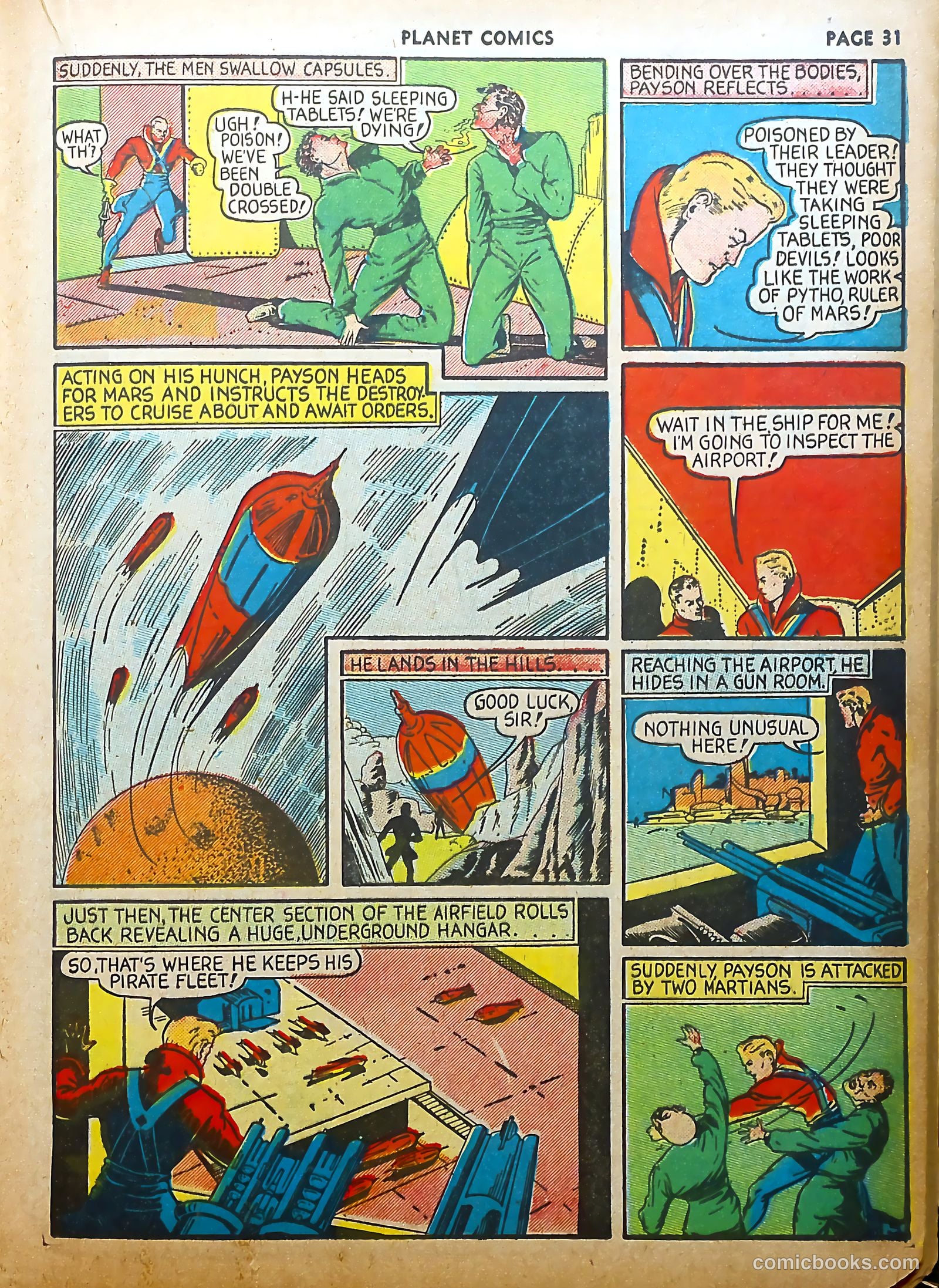 Planet Comics #6 (1940) — page 33 of 68