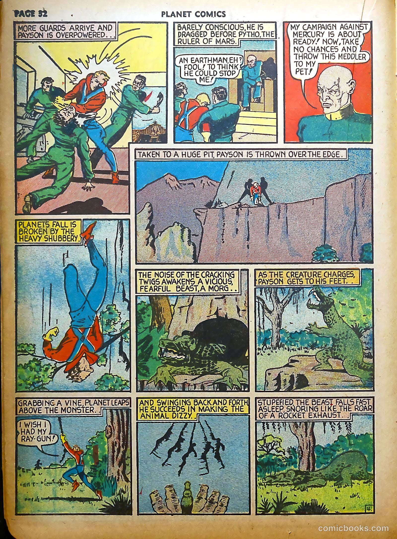 Planet Comics #6 (1940) — page 34 of 68