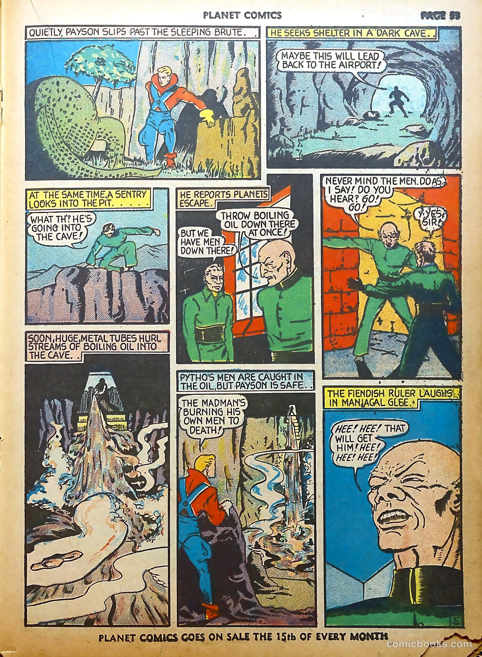 Planet Comics #6 (1940) — page 35 of 68
