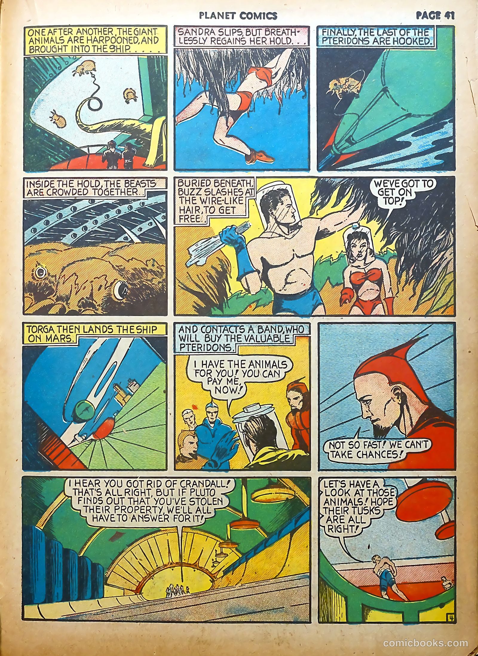 Planet Comics #6 (1940) — page 43 of 68