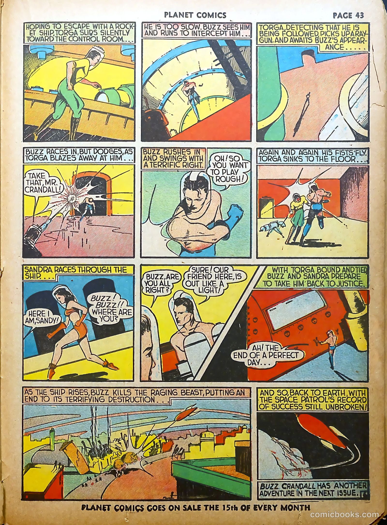 Planet Comics #6 (1940) — page 45 of 68