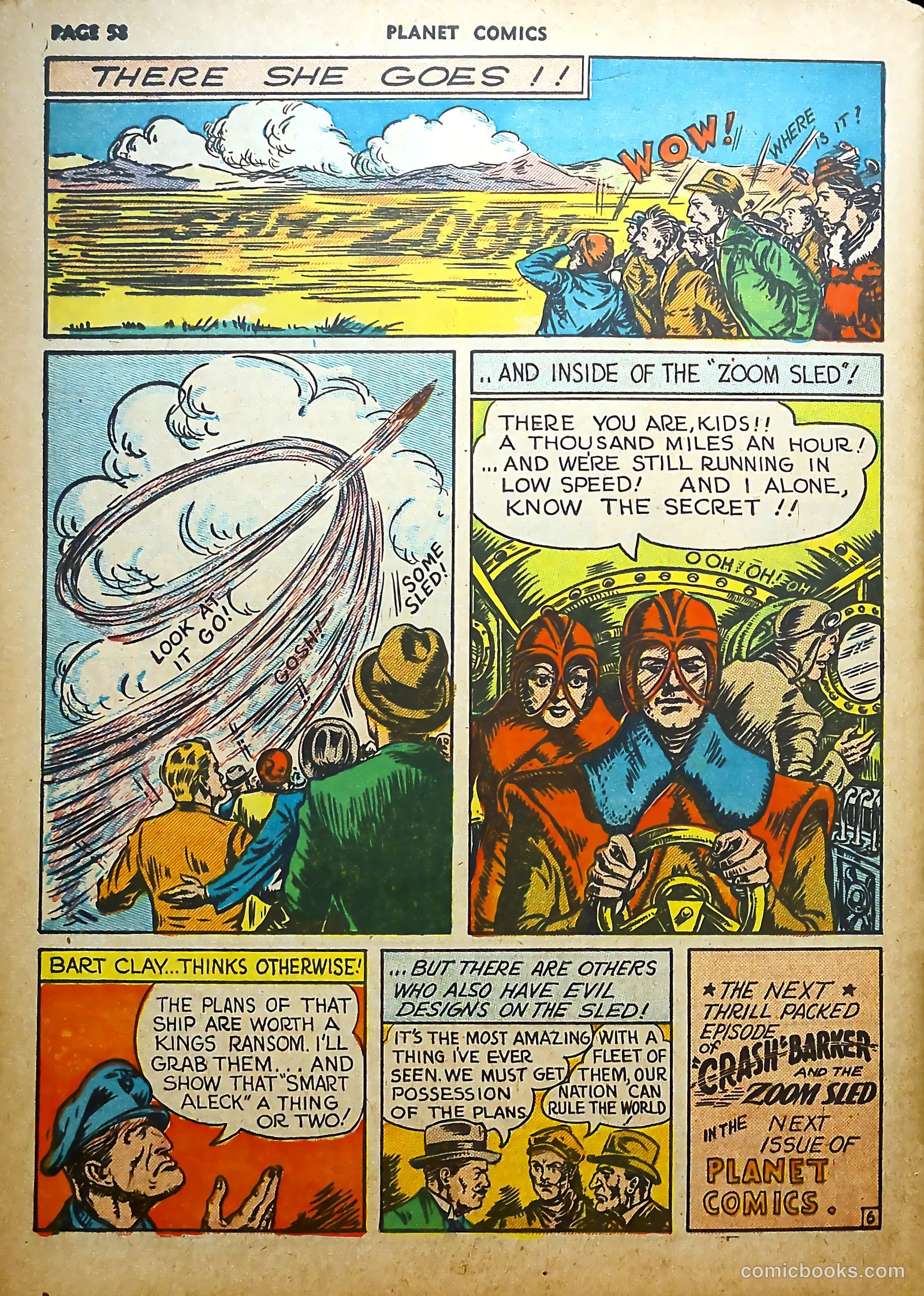 Planet Comics #6 (1940) — page 60 of 68