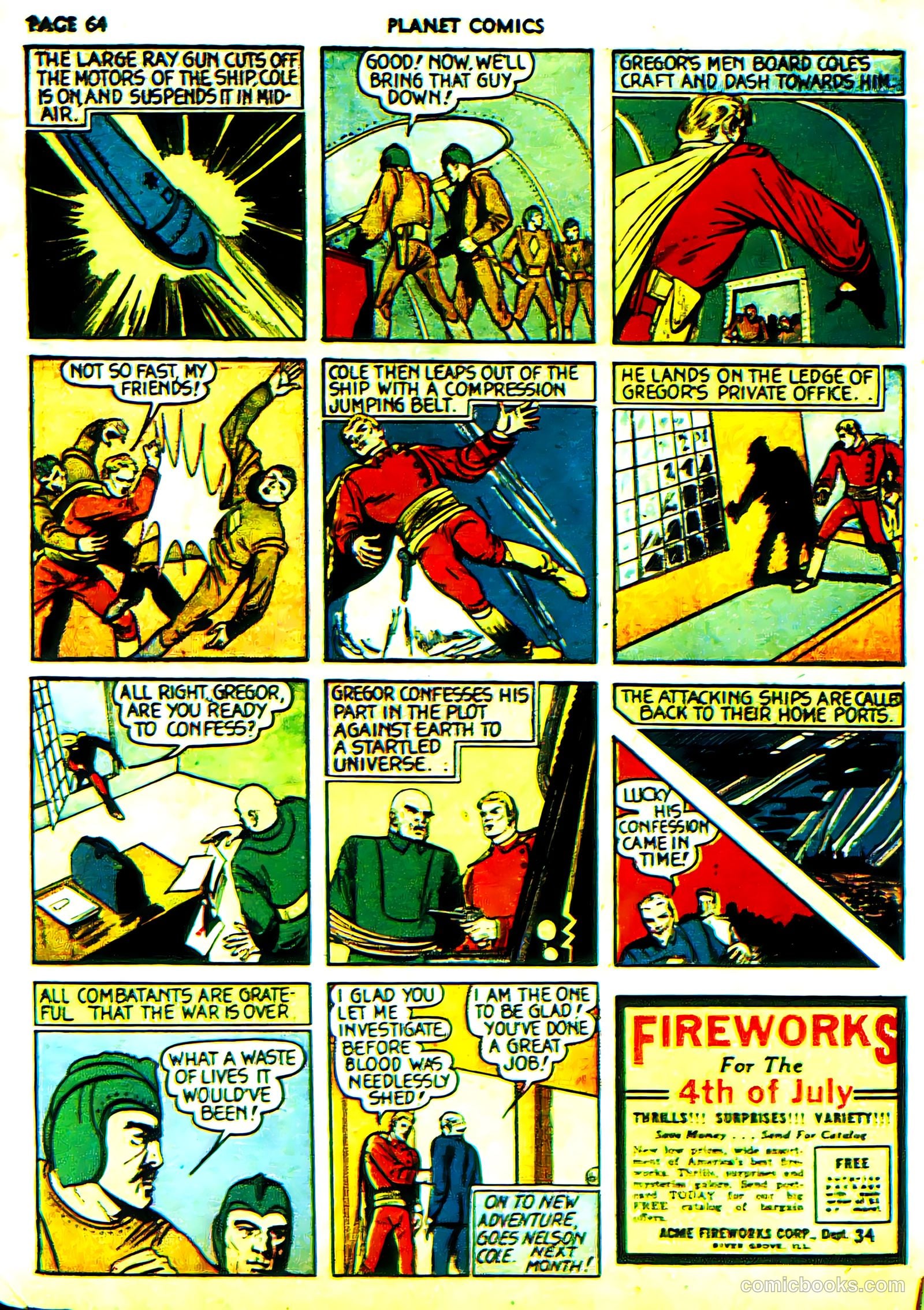 Planet Comics #6 (1940) — page 66 of 68