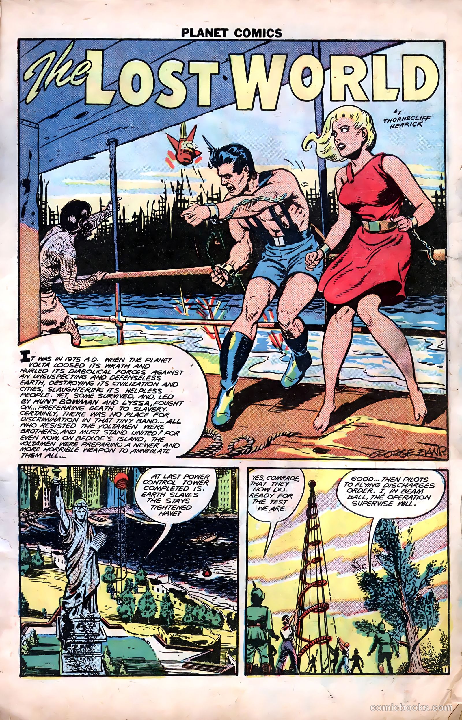 Planet Comics #60 (1949) — page 3 of 52
