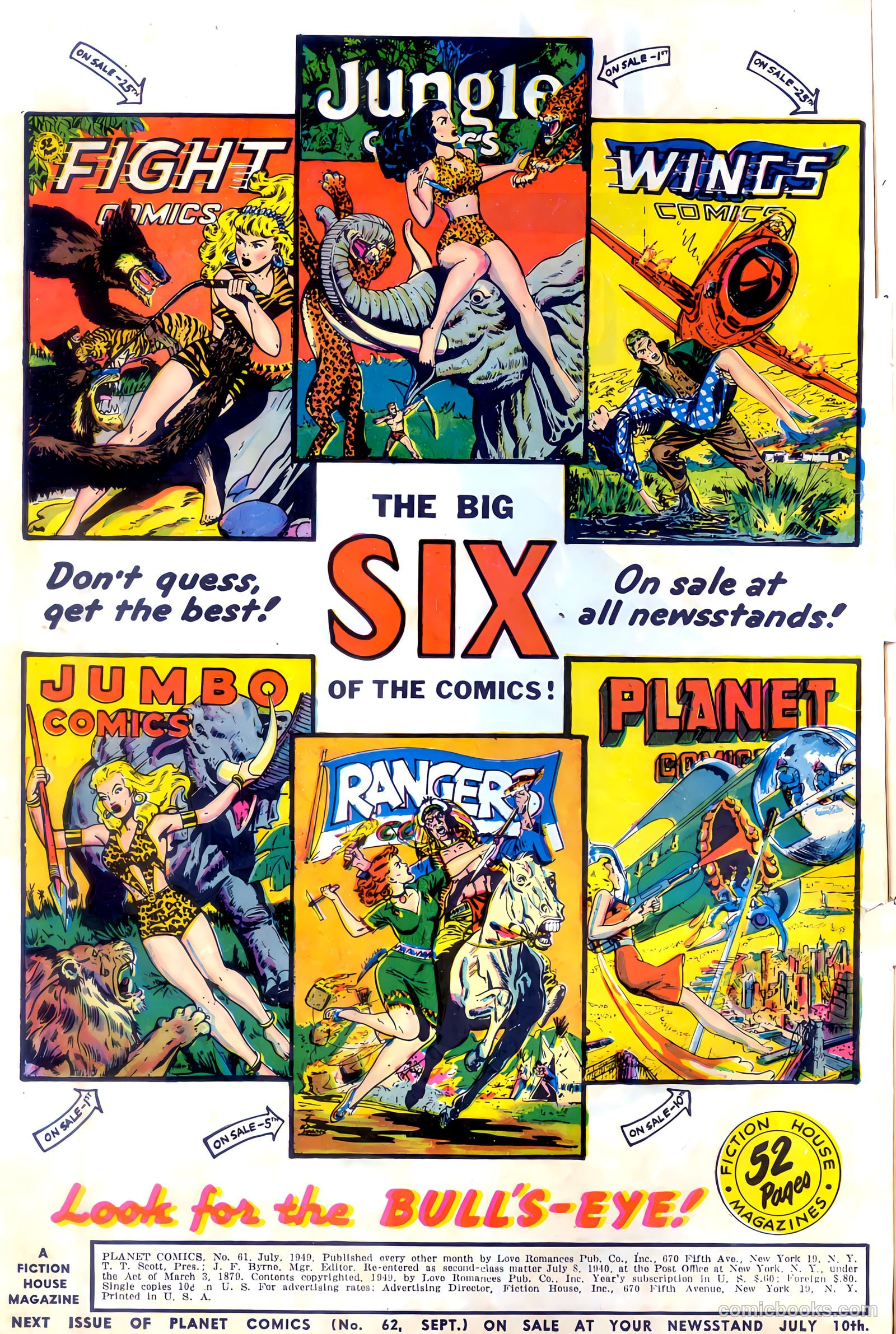 Planet Comics #61 (1949) — page 2 of 58