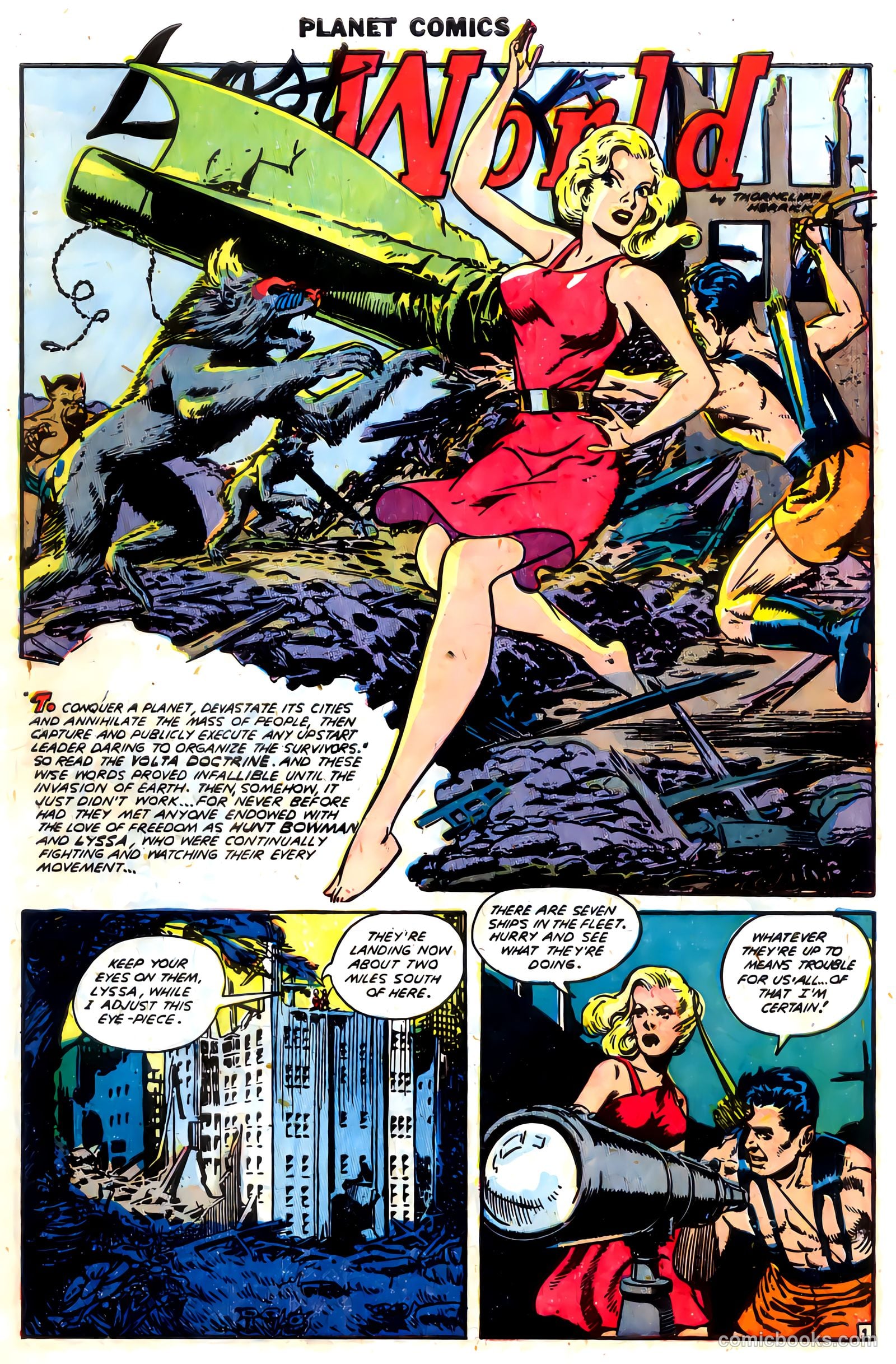 Planet Comics #61 (1949) — page 3 of 58