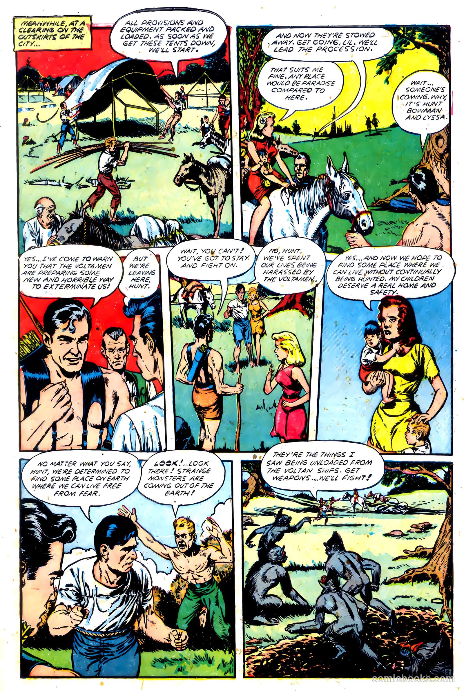 Planet Comics #61 (1949) — page 5 of 58