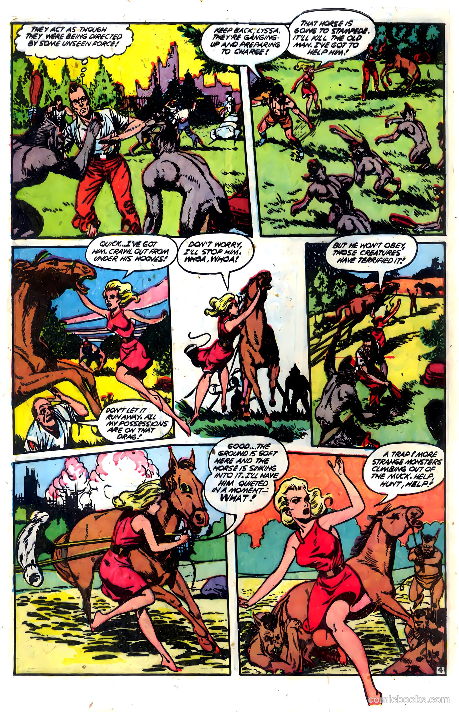Planet Comics #61 (1949) — page 6 of 58