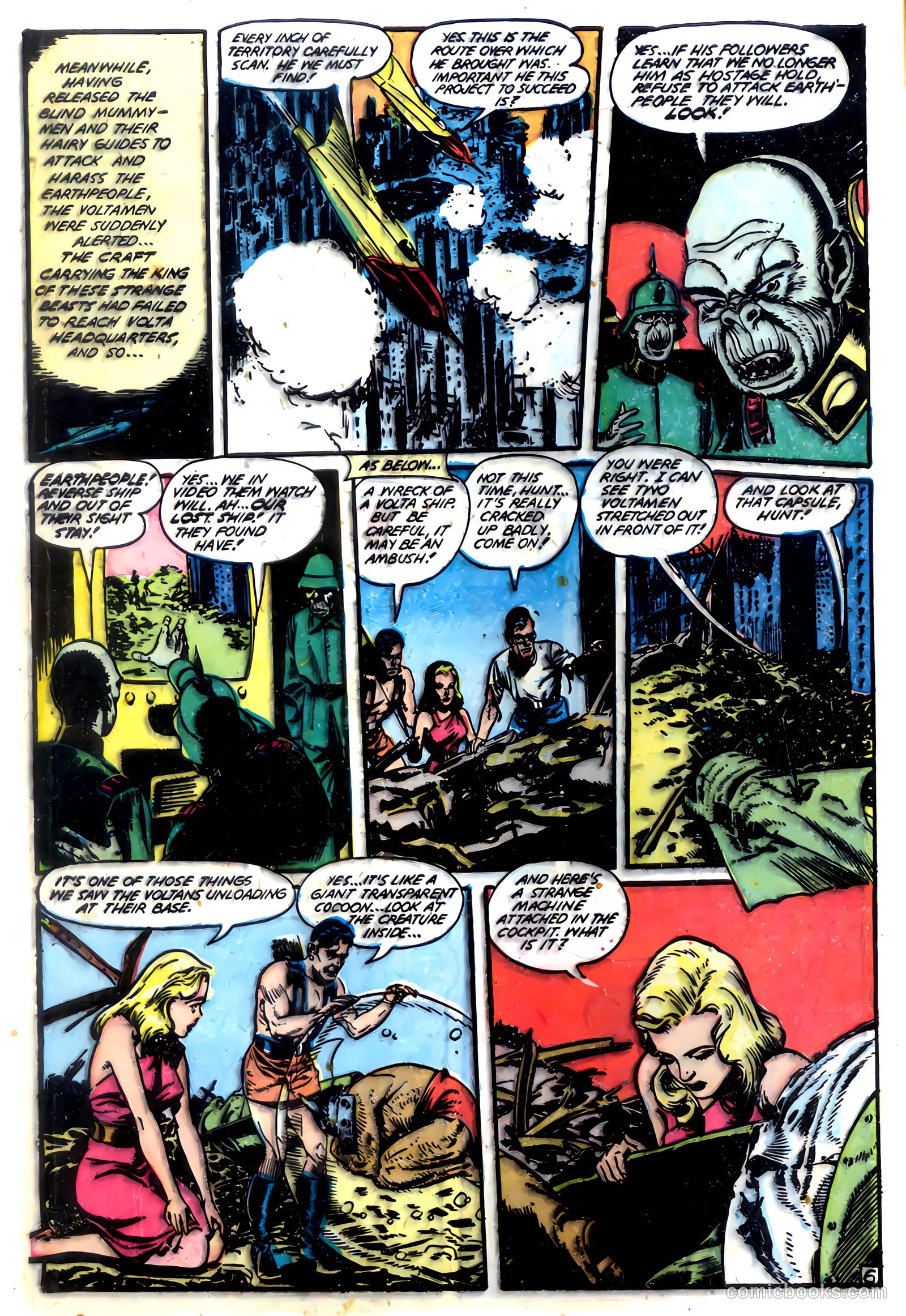 Planet Comics #61 (1949) — page 8 of 58