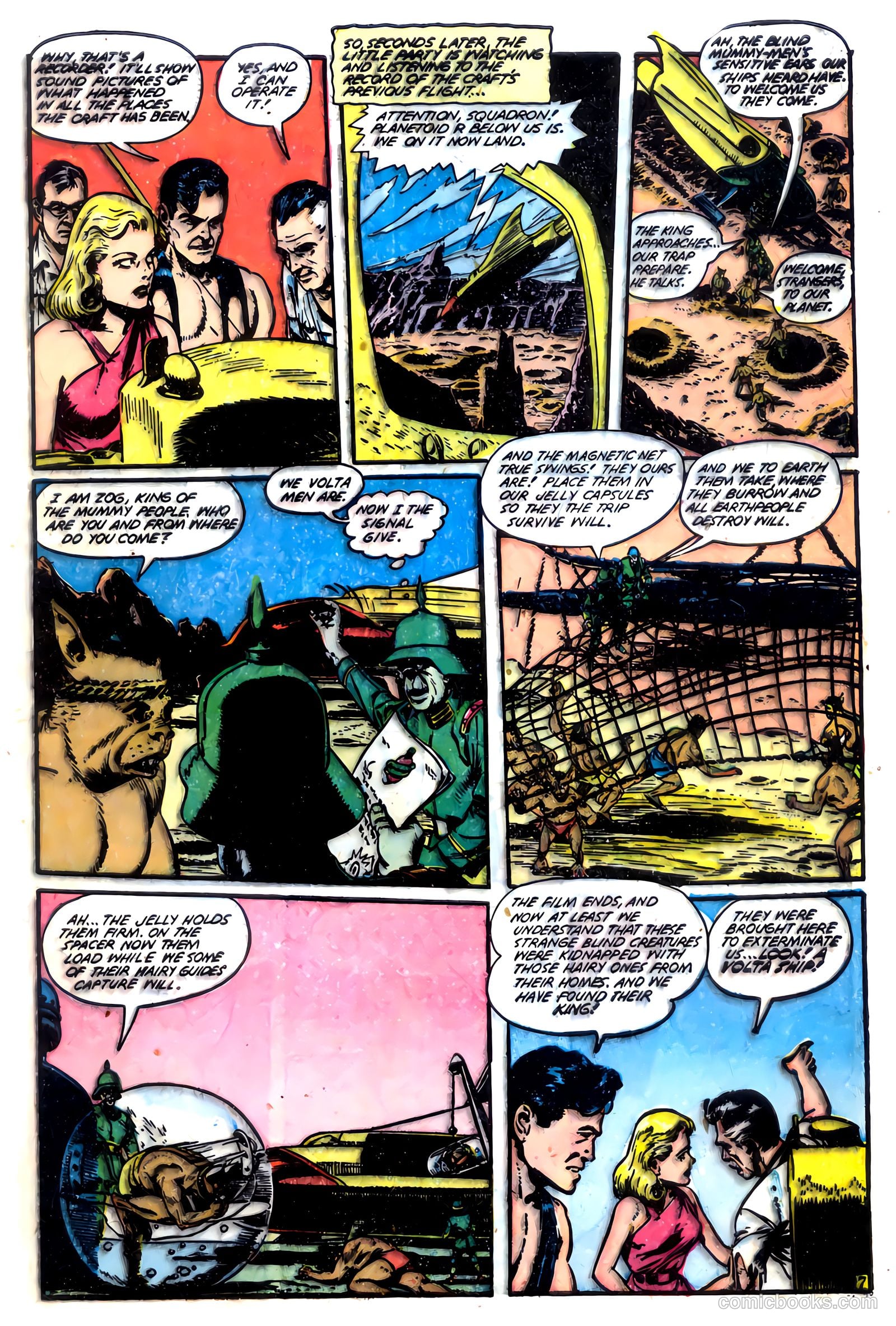 Planet Comics #61 (1949) — page 9 of 58