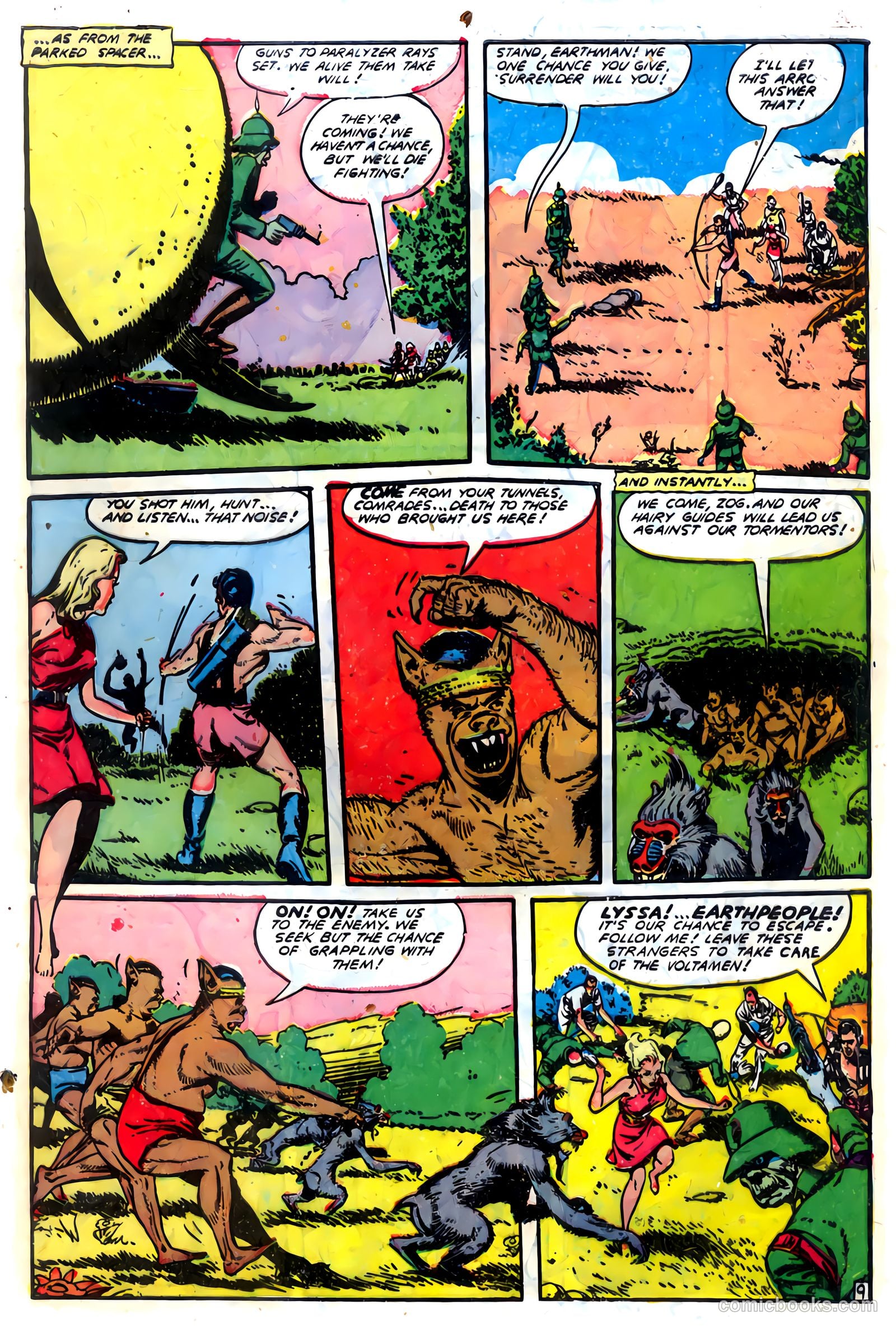 Planet Comics #61 (1949) — page 11 of 58