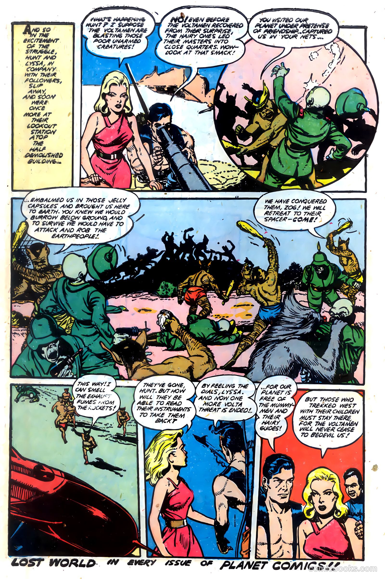 Planet Comics #61 (1949) — page 12 of 58