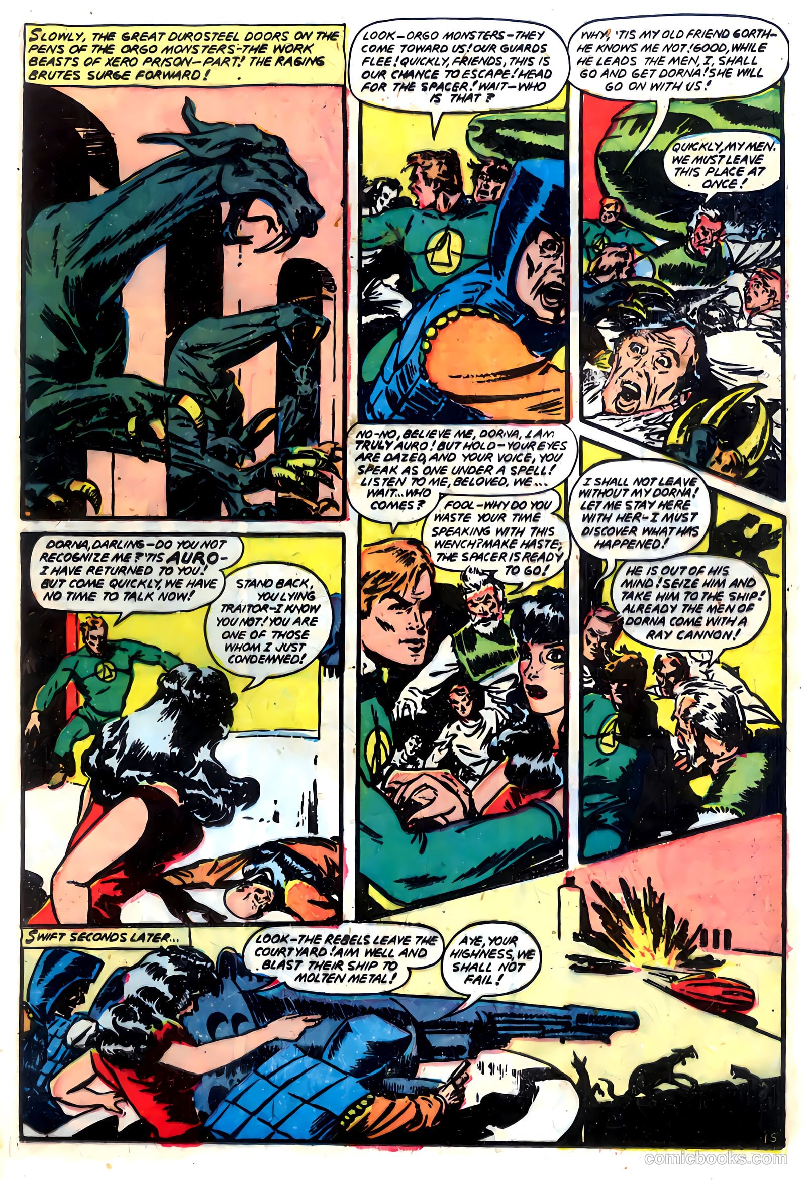 Planet Comics #61 (1949) — page 29 of 58