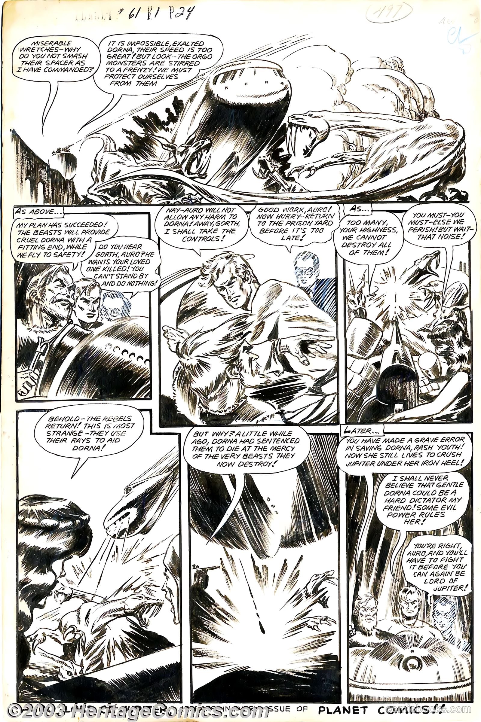 Planet Comics #61 (1949) — page 32 of 58