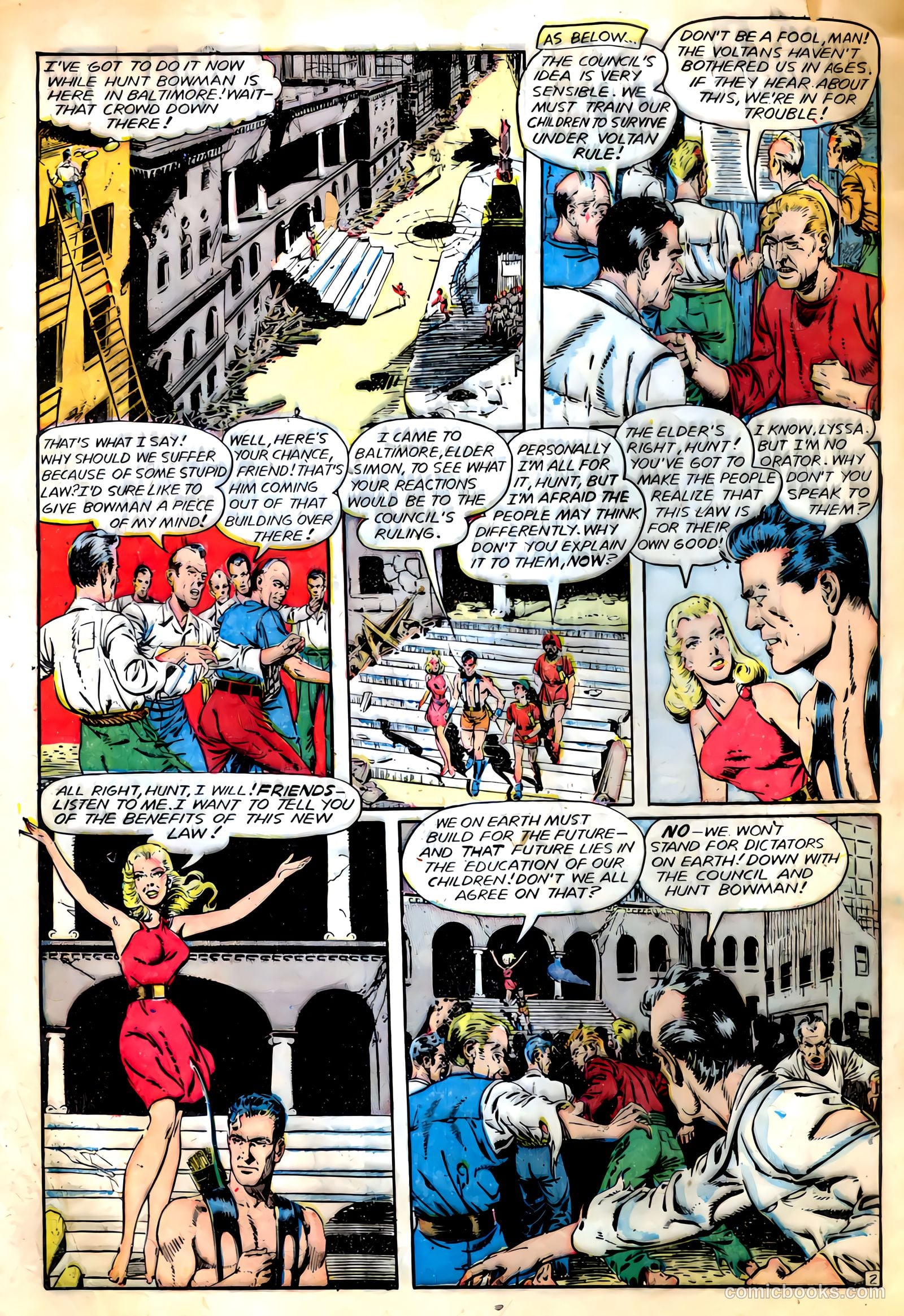 Planet Comics #62 (1949) — page 4 of 36