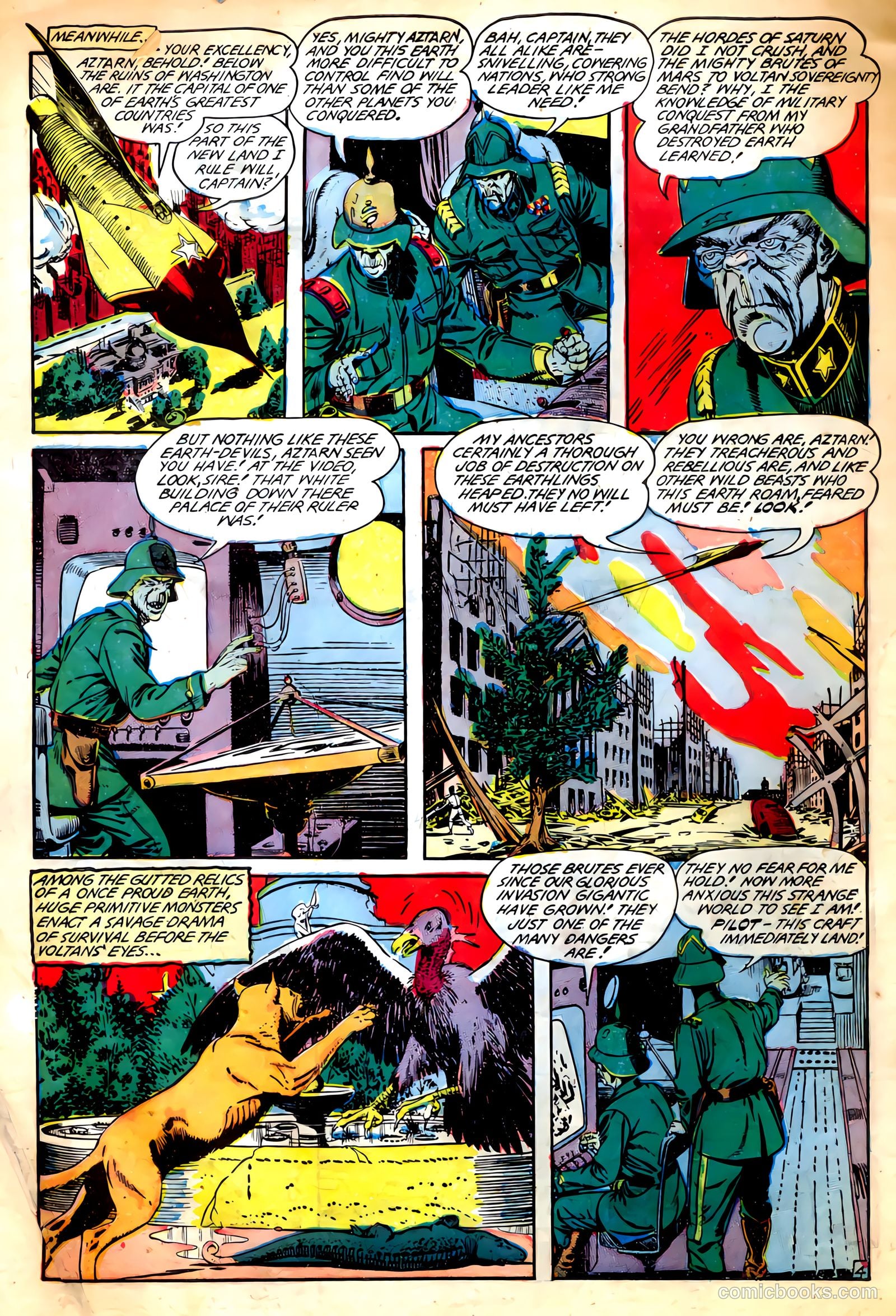Planet Comics #62 (1949) — page 6 of 36