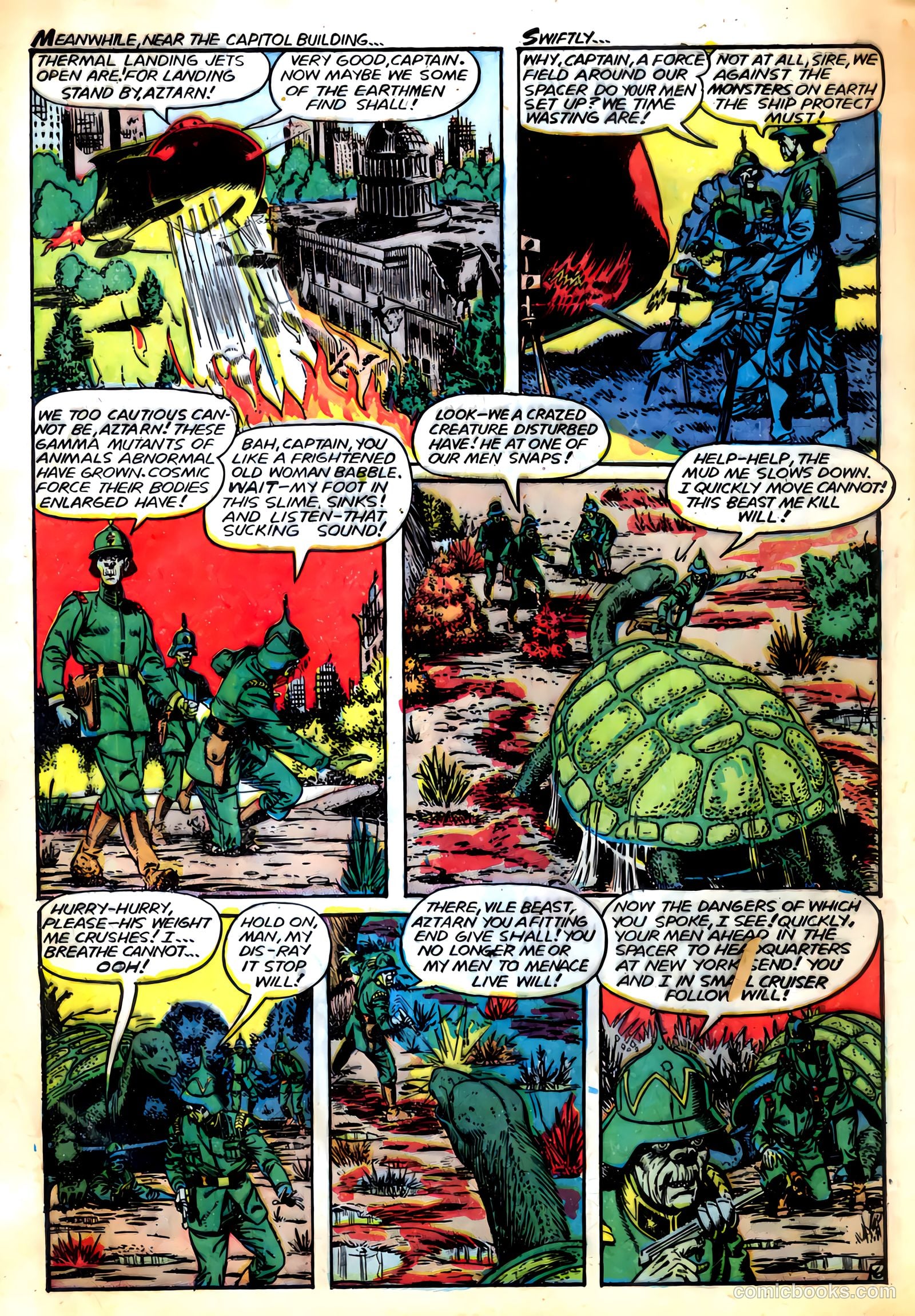 Planet Comics #62 (1949) — page 8 of 36