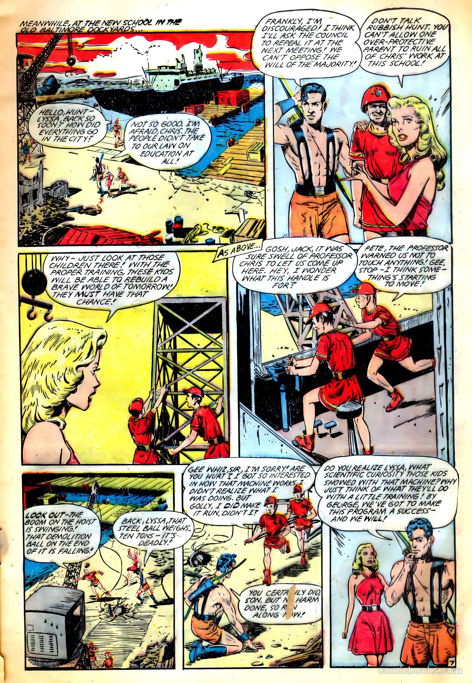 Planet Comics #62 (1949) — page 9 of 36