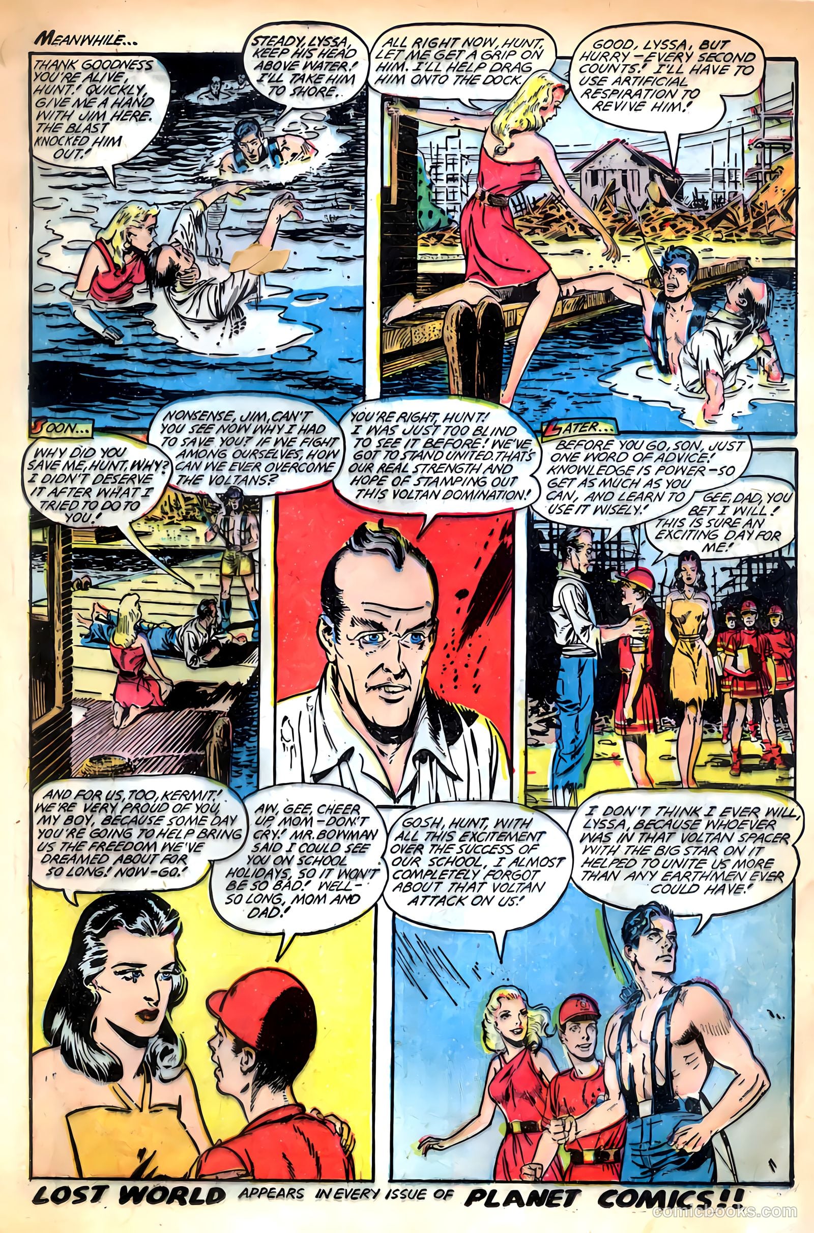 Planet Comics #62 (1949) — page 13 of 36