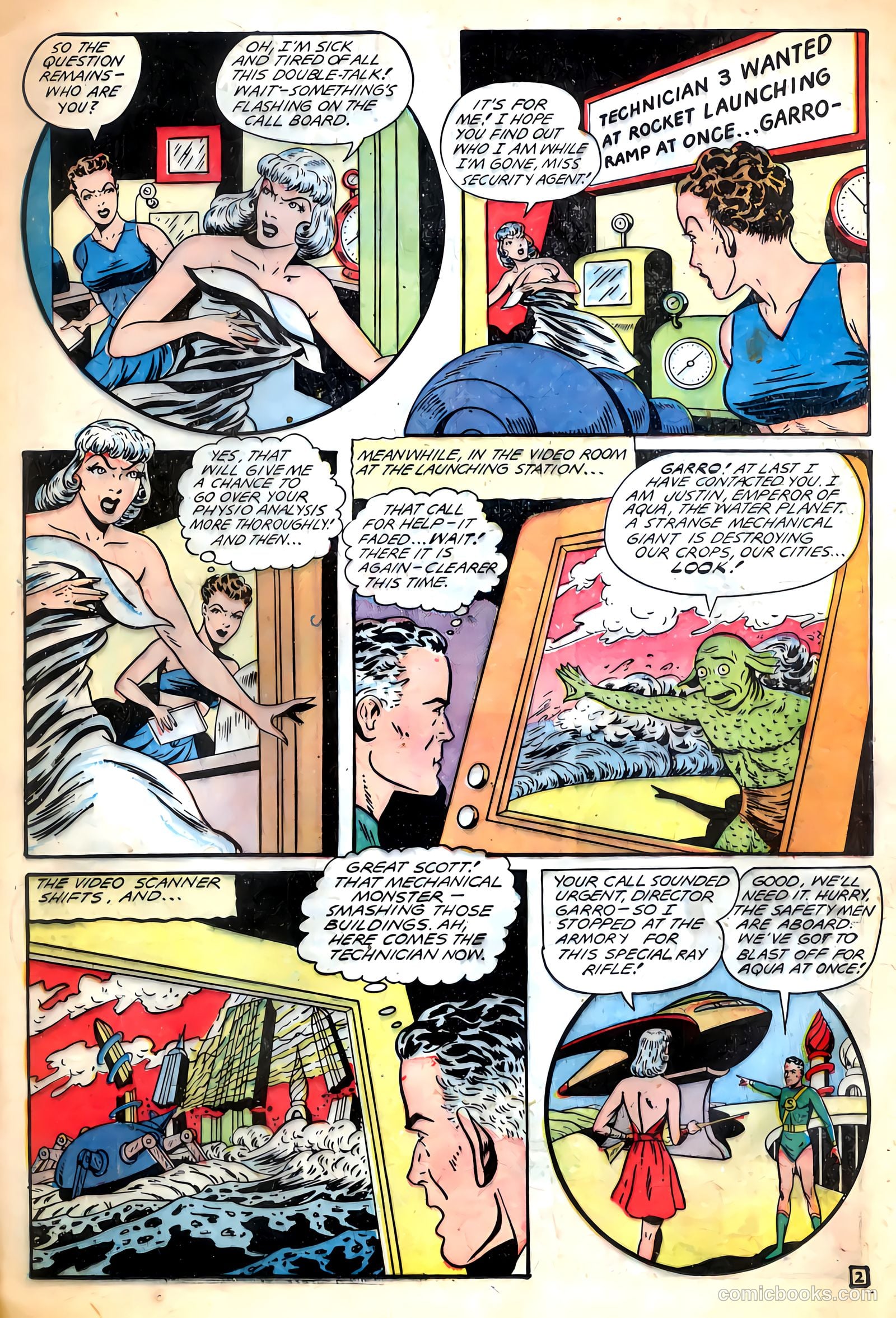 Planet Comics #62 (1949) — page 21 of 36