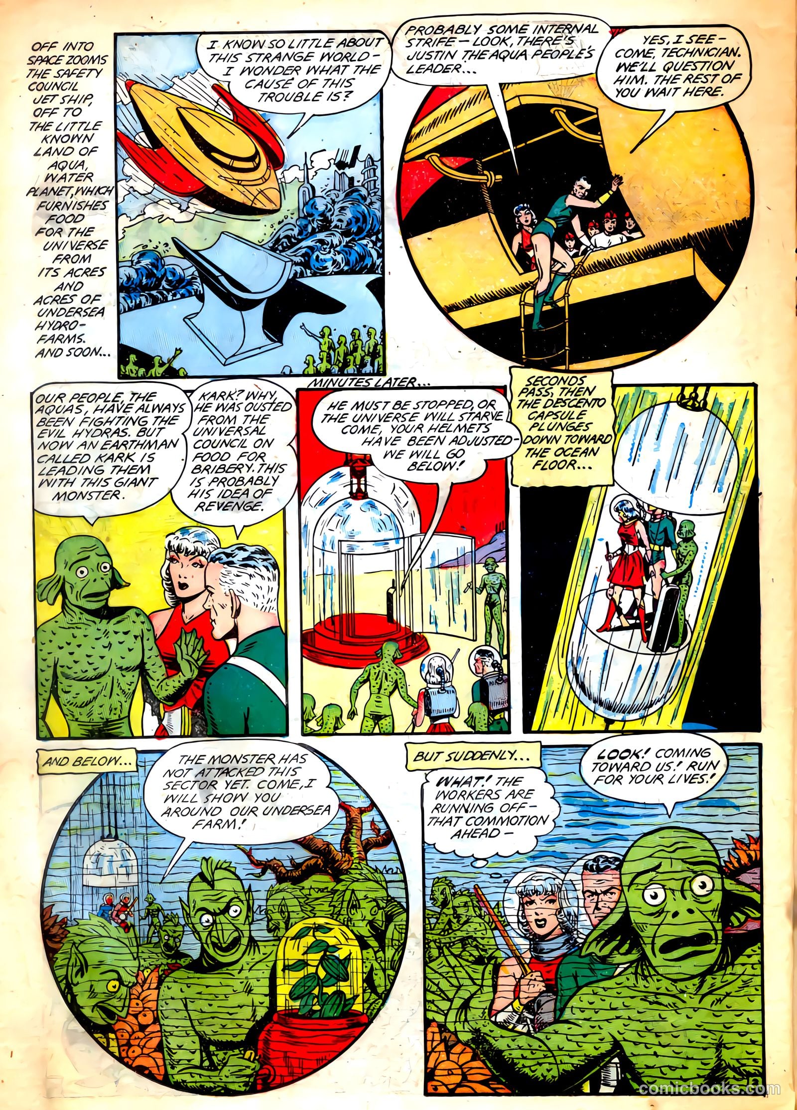 Planet Comics #62 (1949) — page 22 of 36