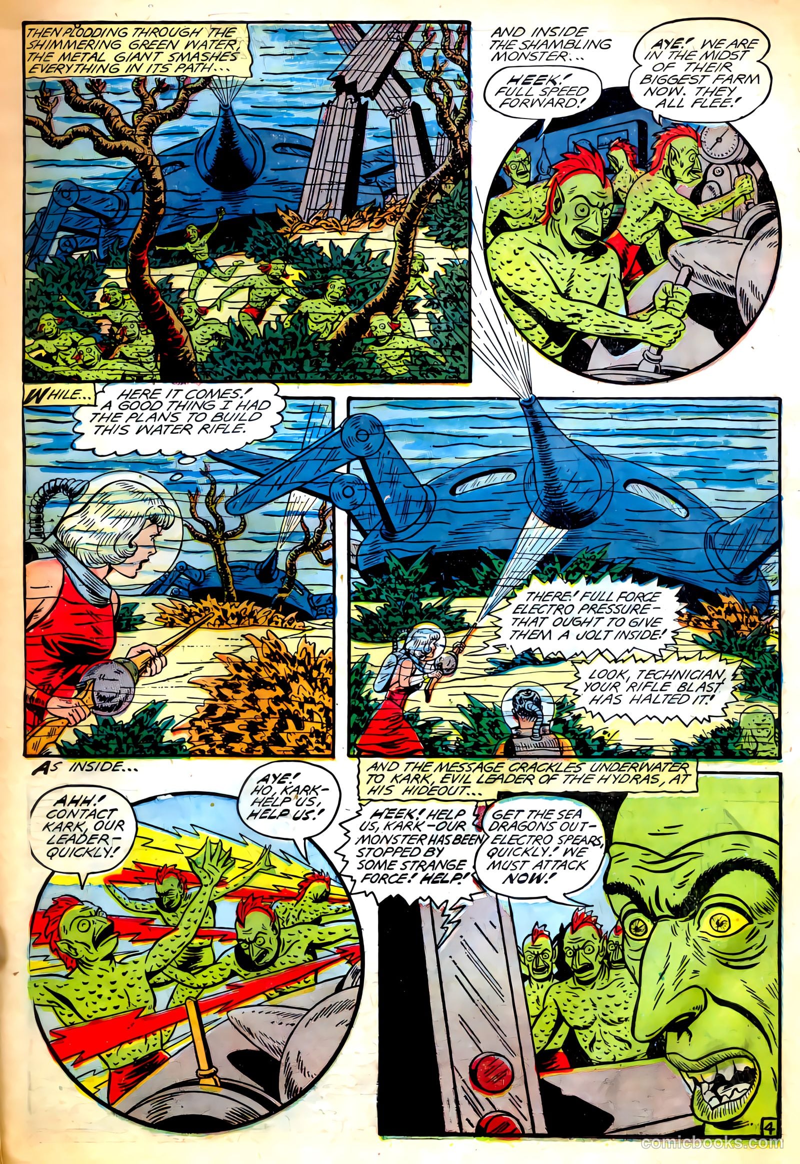 Planet Comics #62 (1949) — page 23 of 36