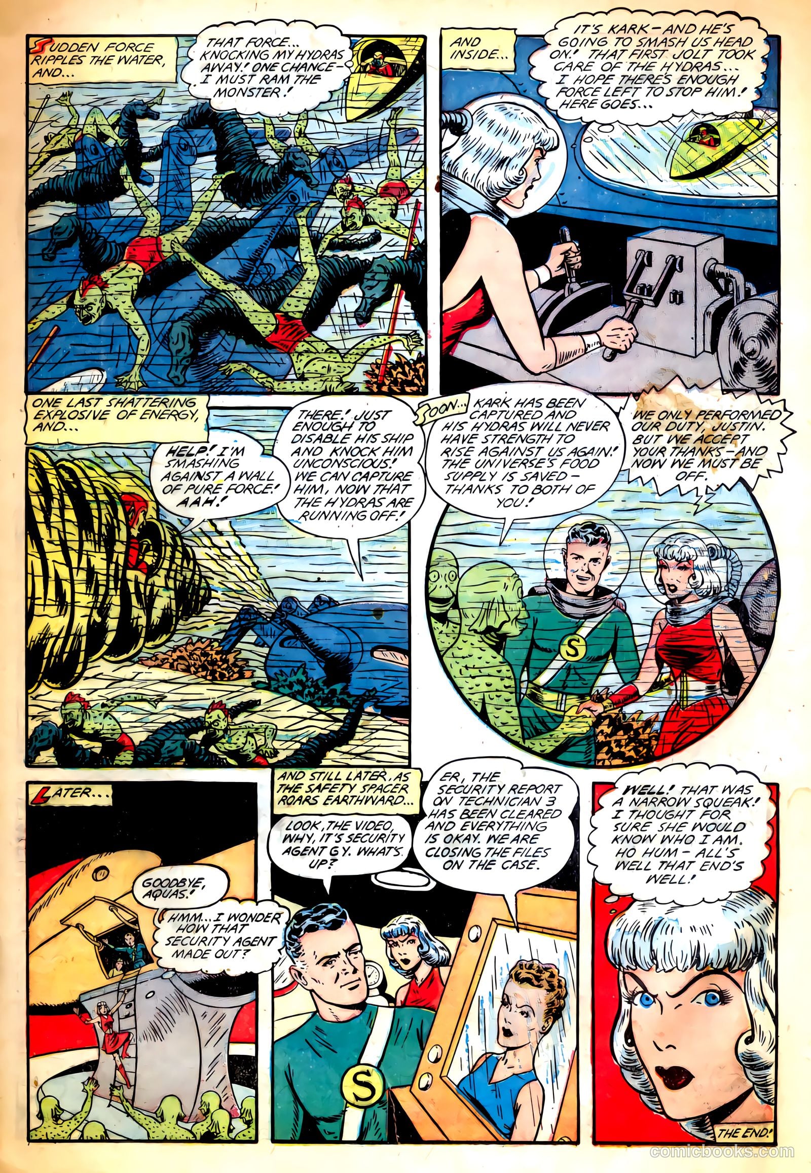 Planet Comics #62 (1949) — page 25 of 36