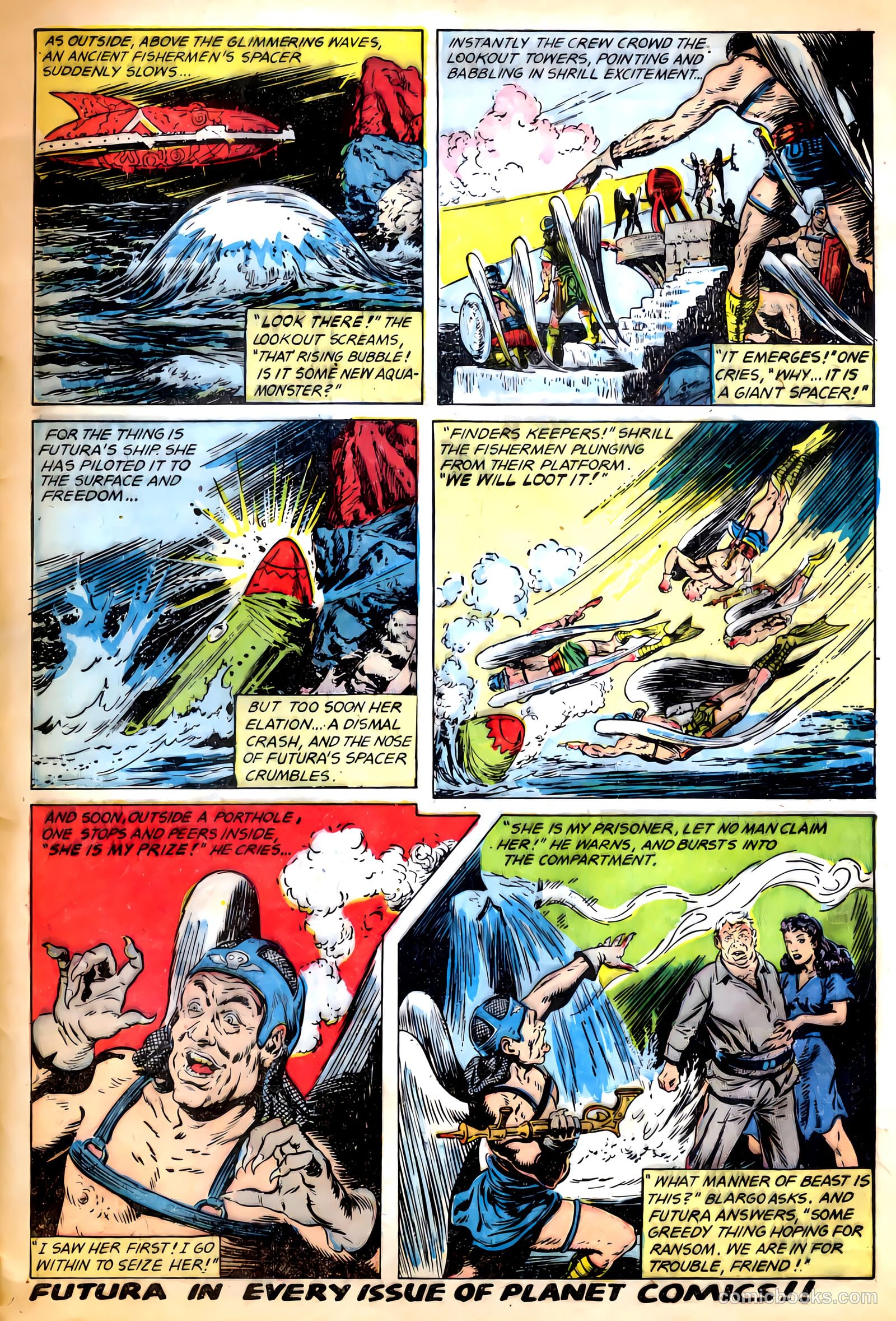 Planet Comics #62 (1949) — page 33 of 36