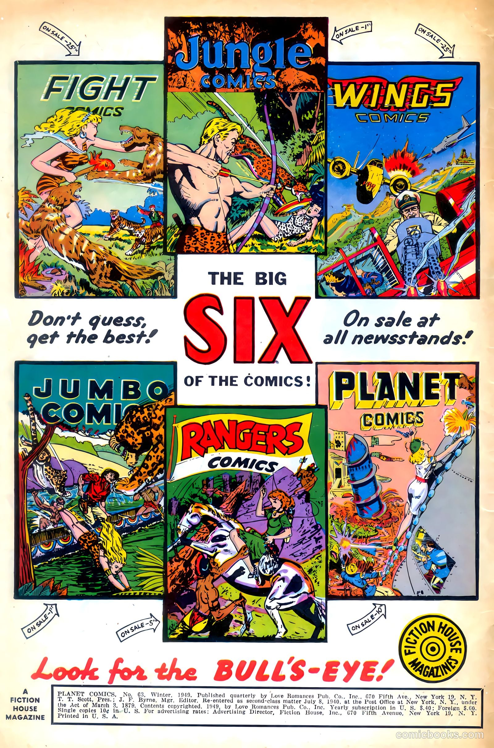 Planet Comics #63 (1949) — page 2 of 36