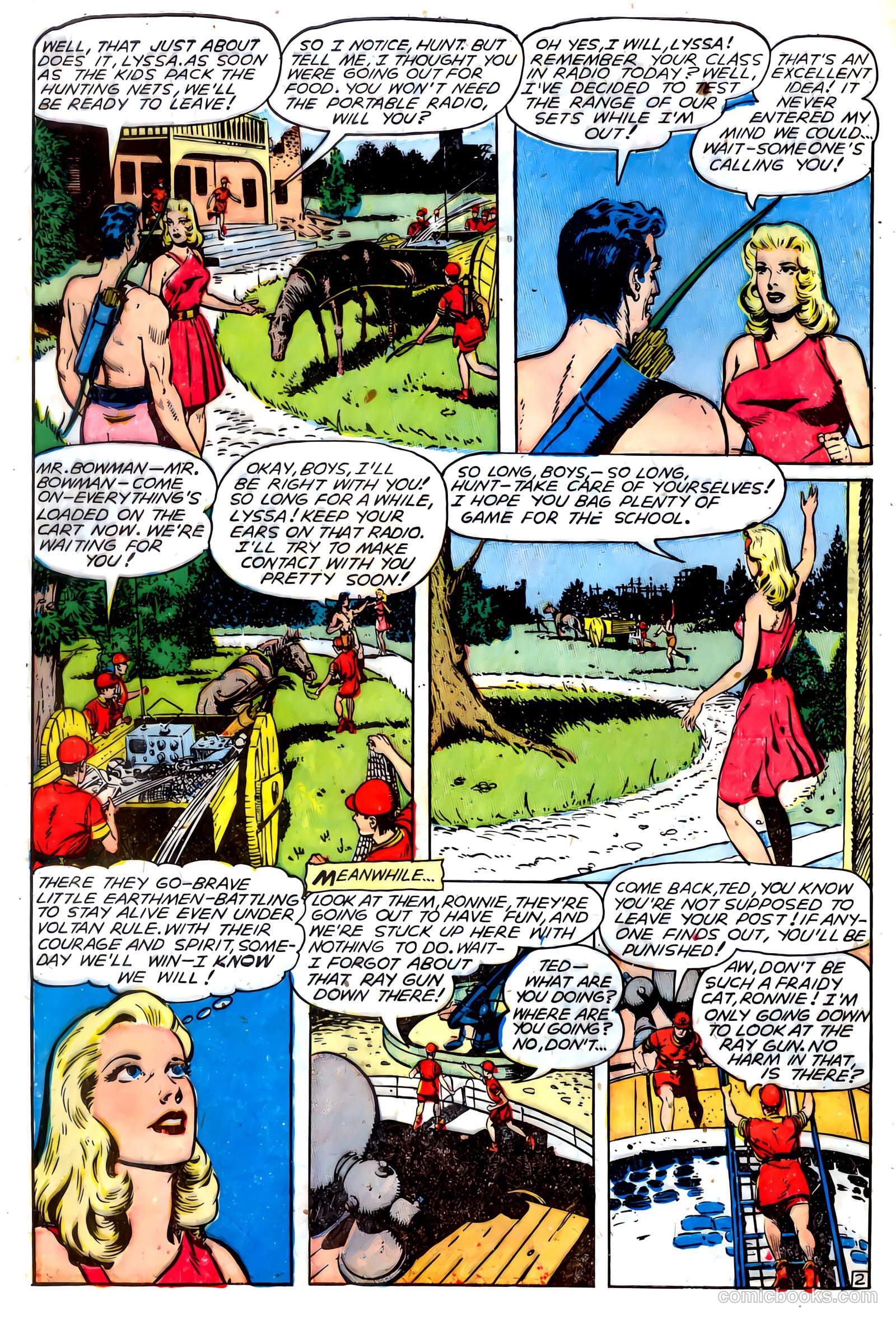 Planet Comics #63 (1949) — page 4 of 36