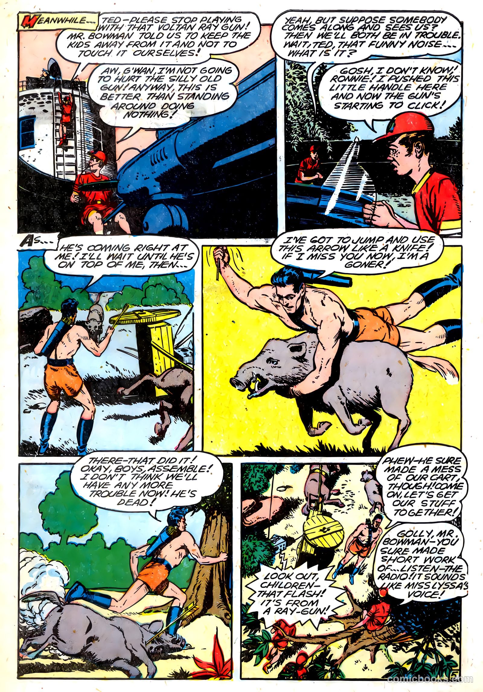 Planet Comics #63 (1949) — page 7 of 36