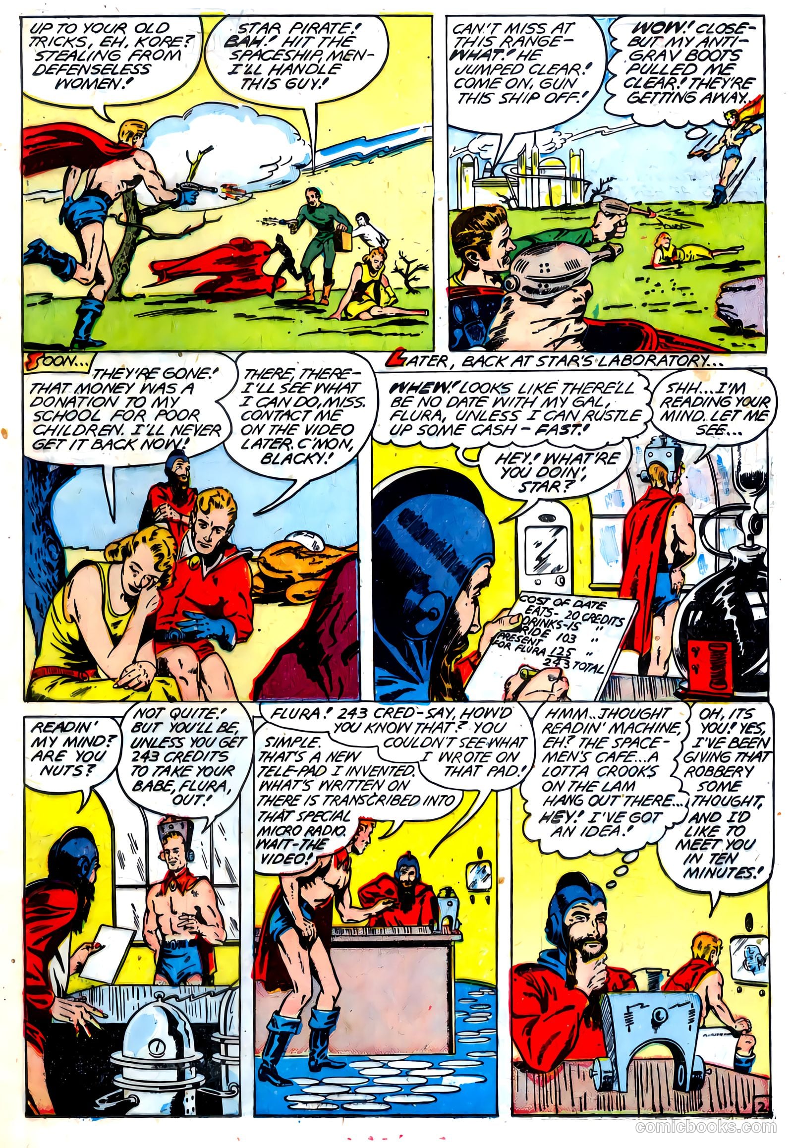 Planet Comics #63 (1949) — page 21 of 36