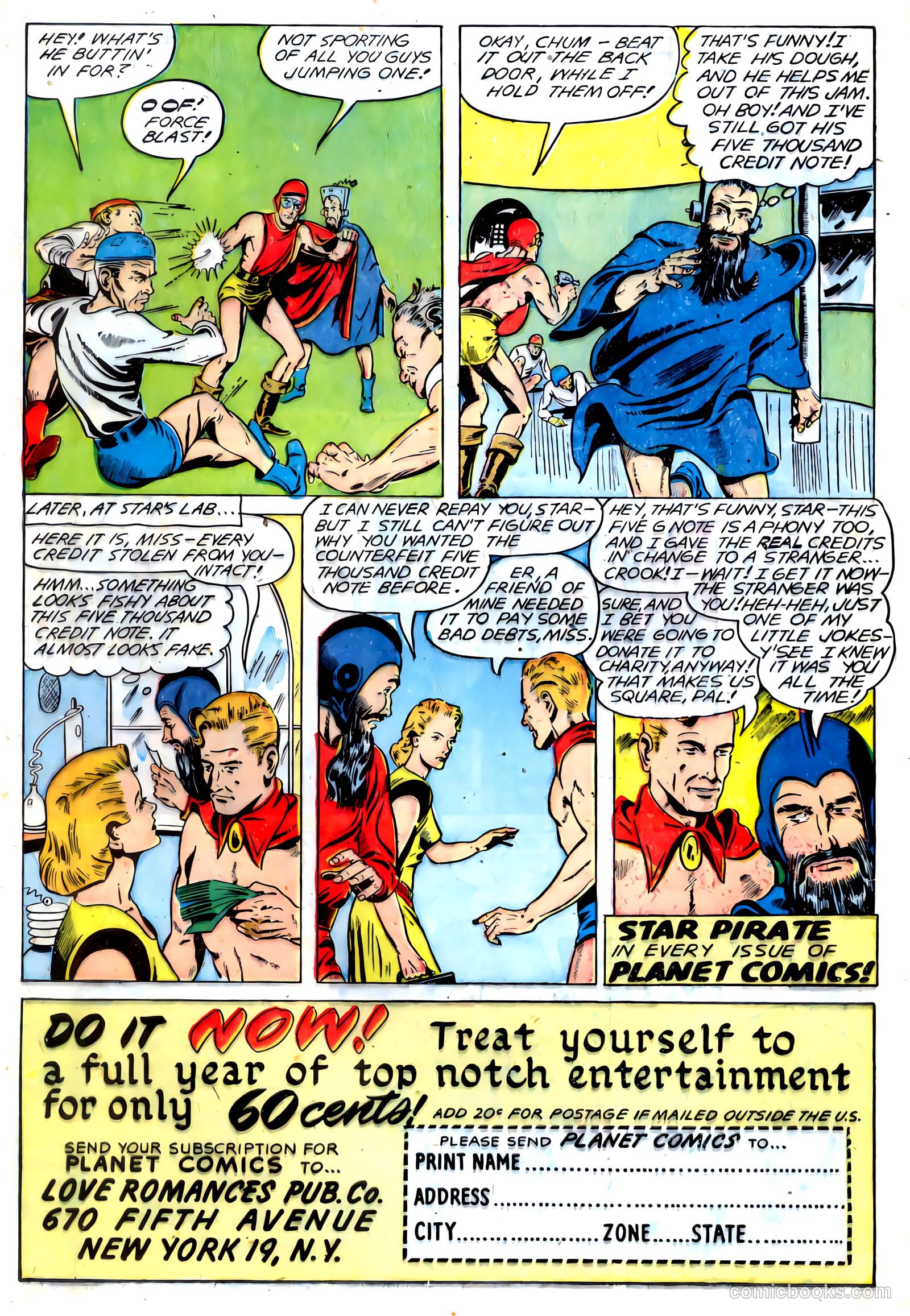 Planet Comics #63 (1949) — page 24 of 36