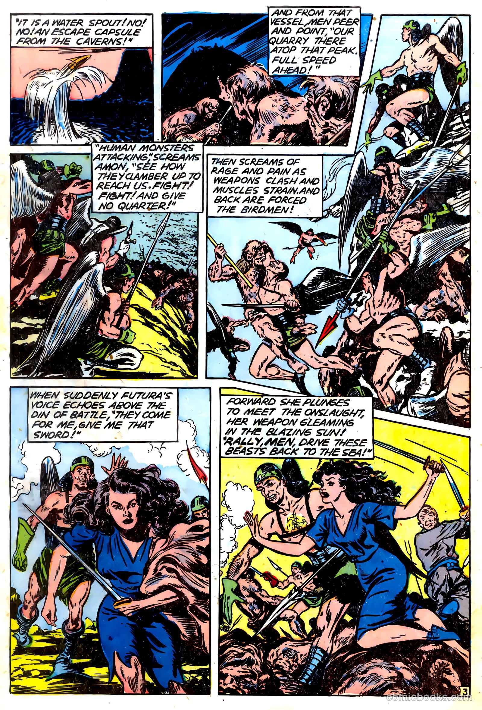 Planet Comics #63 (1949) — page 30 of 36
